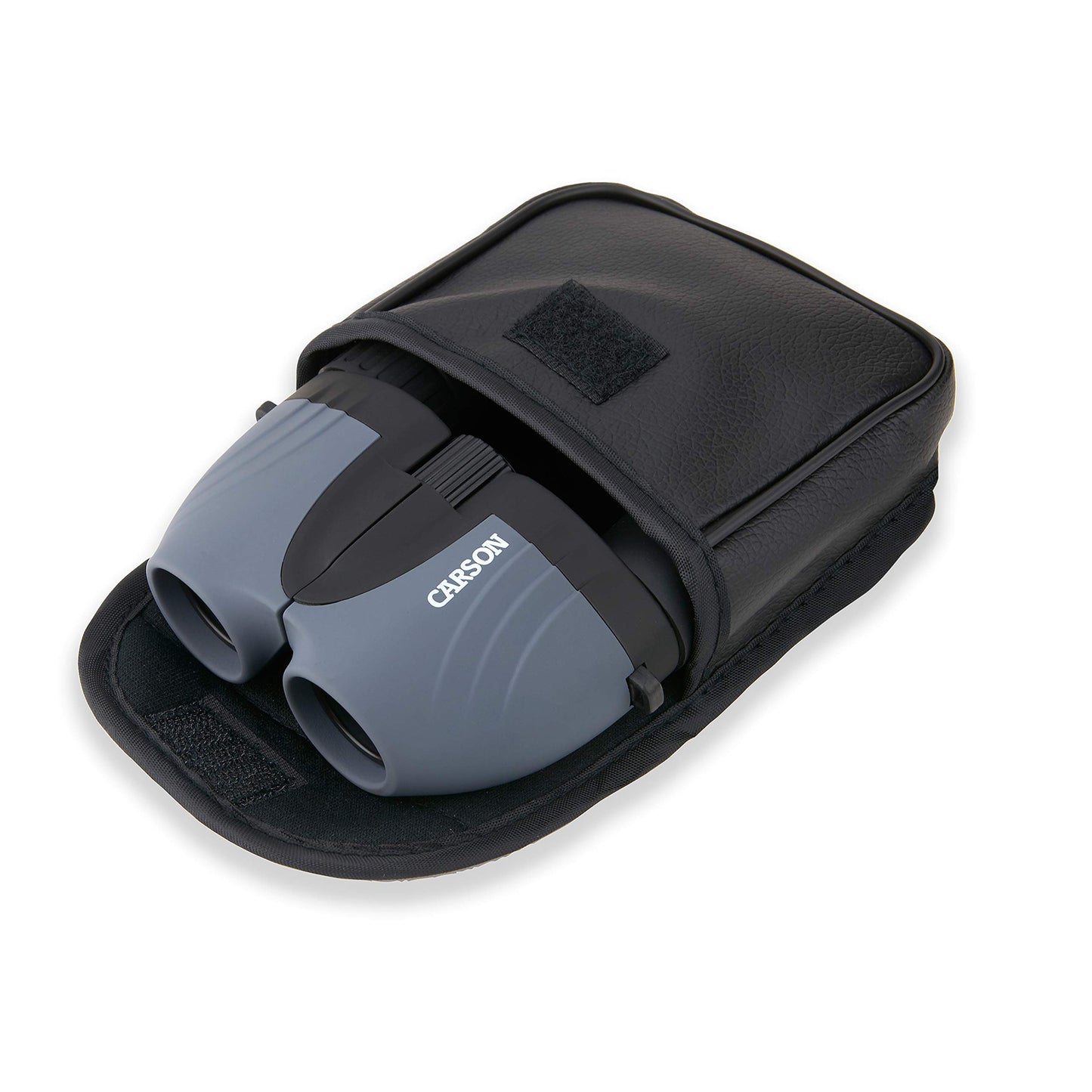 Carson Tracker 8x21mm Binocular Deportivo Compacto- Gris (TZ-821)