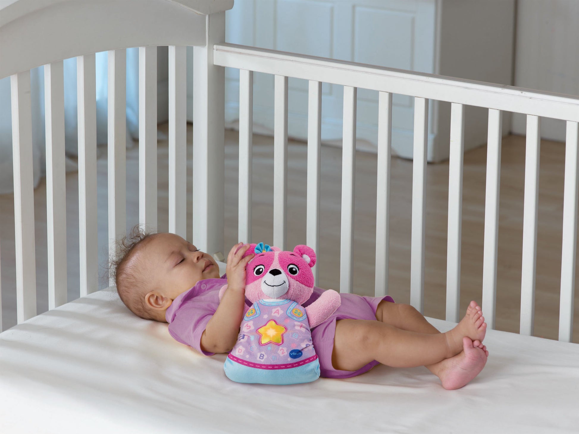 Oso Musical Relajante VTech Rosa