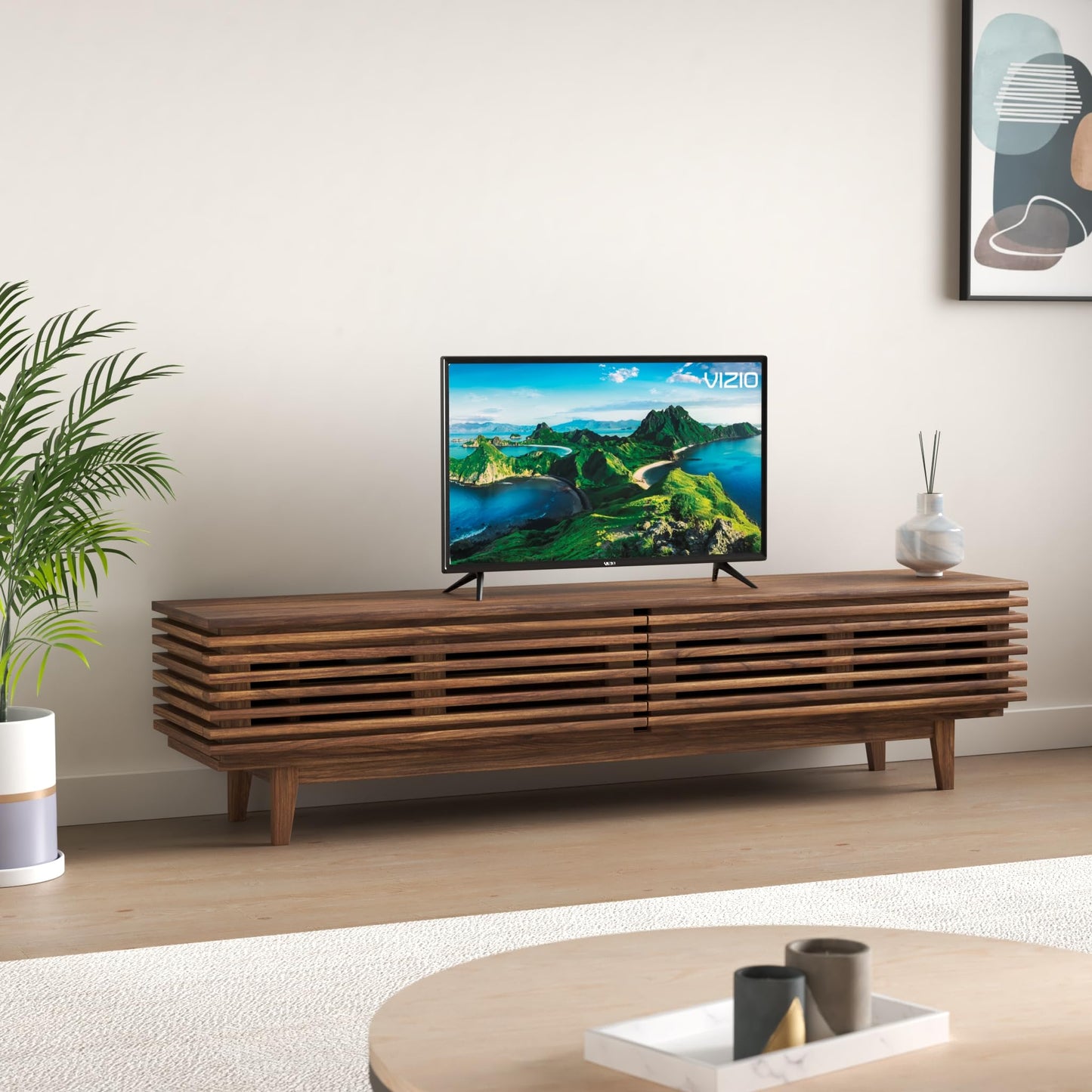 Smart TV 32 Pulgadas VIZIO Serie D Full HD 1080p con Apple AirPlay y Chromecast Integrado Negro