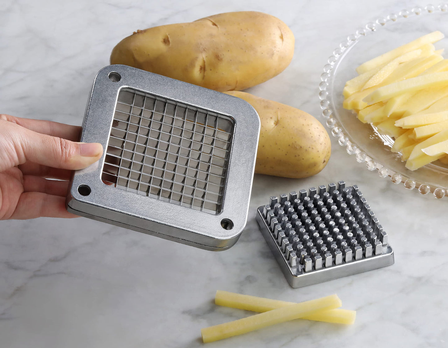 Cortador de Papas Fritas Nueva Estrella 37364 Repuesto Pushing Plate 1/4 Pulgada