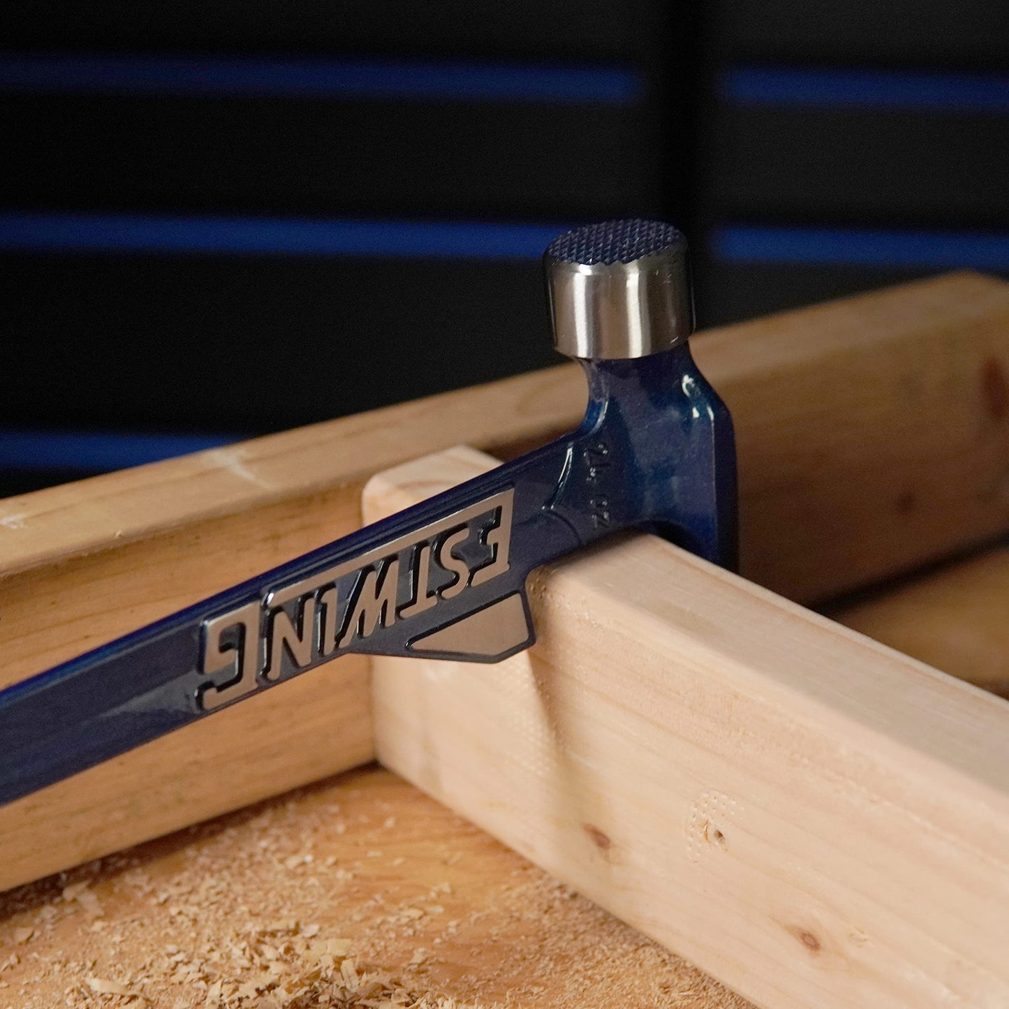 Martillo Estwing E6-24TM Milled Face 24 Onzas Mango de Vinilo para Reducción de Impacto