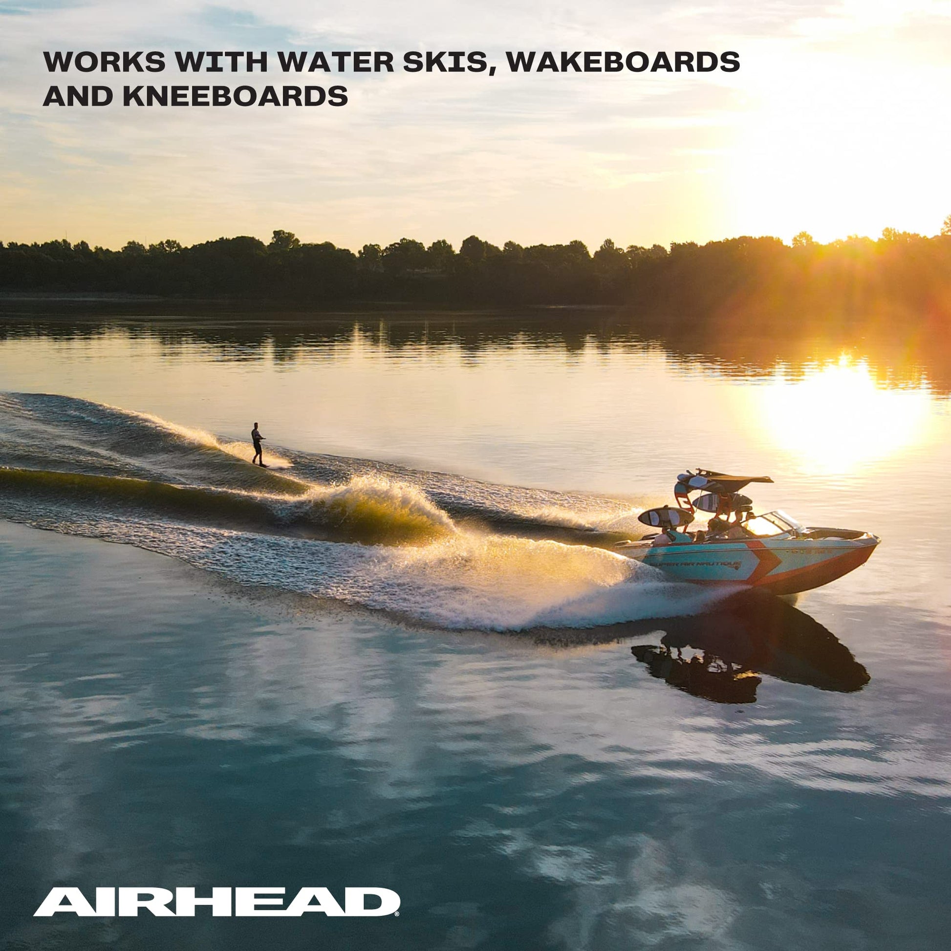 Kwik Tek AIRHEAD AHSR-5, 1 Section Water Ski Rope