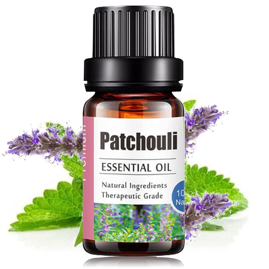 Aceites Esenciales Pachuli Natural UVa Natural 10 ML Aromaterapia Conjunto de Difusores y Humidificadores con Caja de Regalo