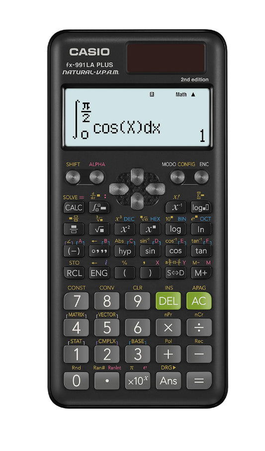 Casio Calculadora Científica Fx-991laplus 2da Nueva Edición