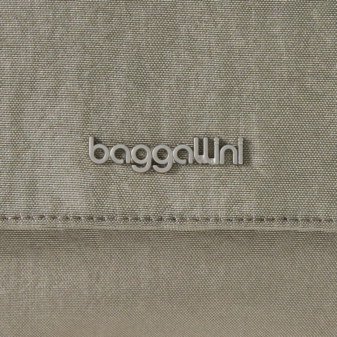 Baggallini Modern Everywhere - Correa para cintura, Brillo de plata de ley., Large/XL, Strap 44"-63"