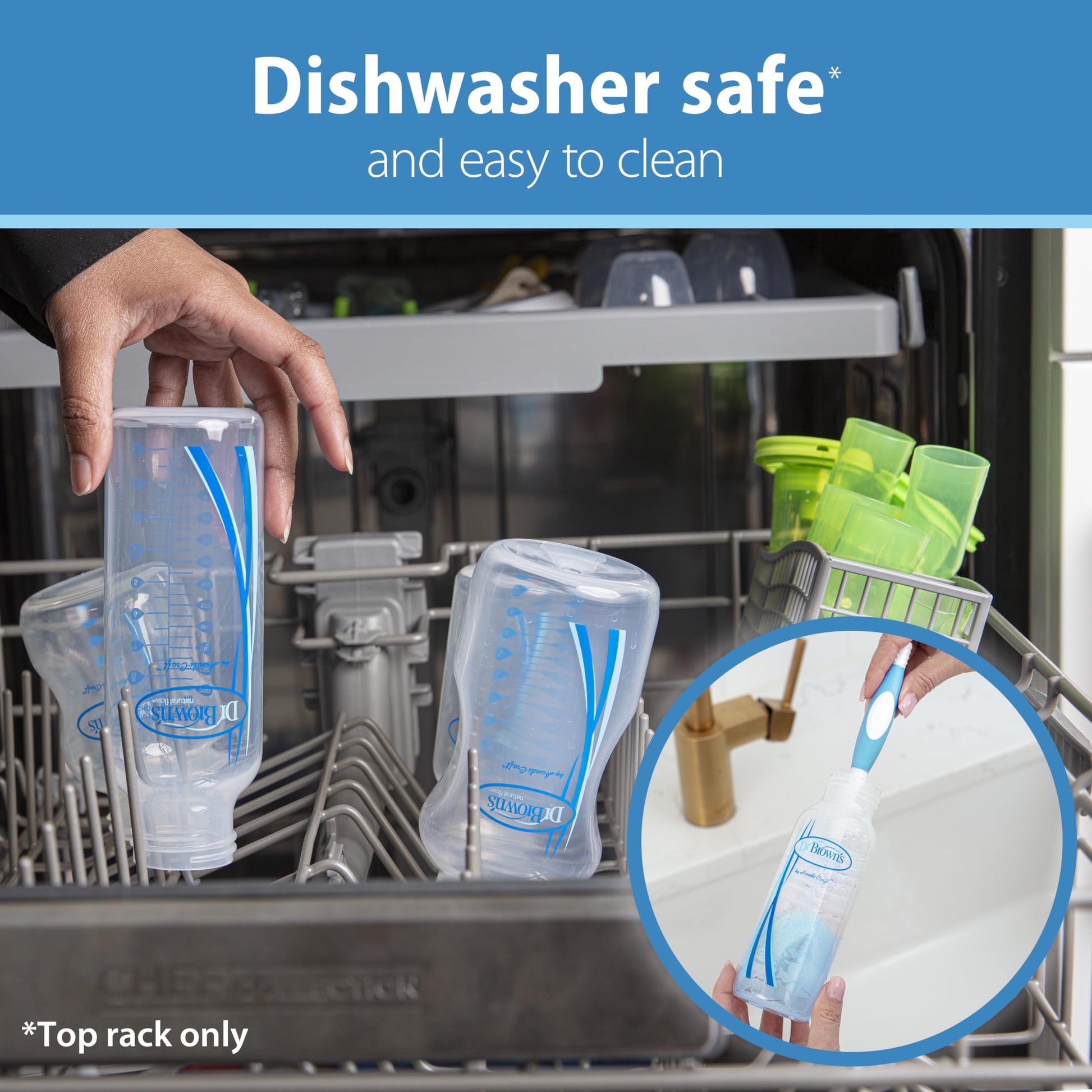 Set de Biberones Dr. Brown's 4 Piezas 4 Onzas