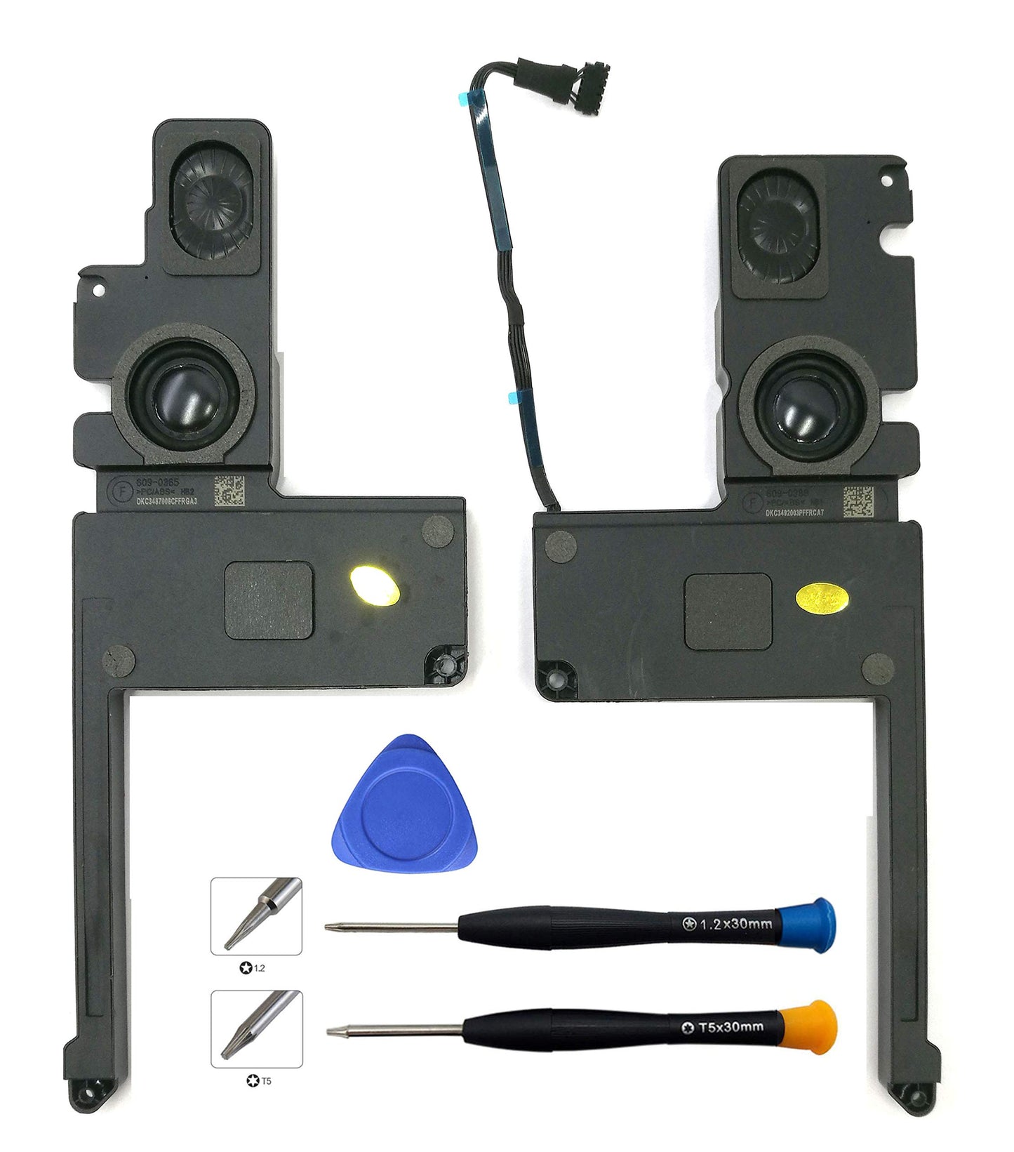 Ittecc Replacement Internal Speaker Left+Right Set Fit for Apple MacBook Pro 15" Unibody Retina A1398 Series (Mid 2012, Early 2013) 2014 2015