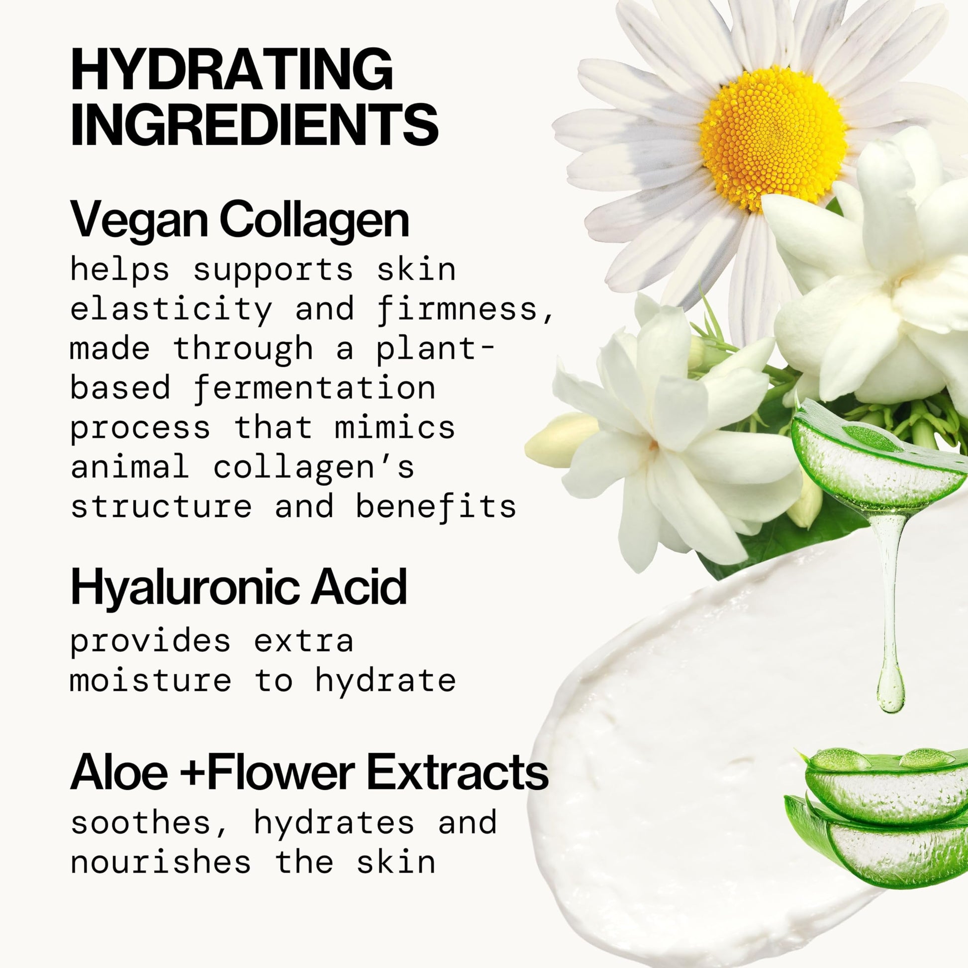 Pacifica Beauty Vegan Collagen Complex Serum, Hyaluronic Acid, Hydrating & Moisturizing for Aging and Dry Skin, 100% Vegan & Cruelty Free, Sulfate, Silicone + Paraben Free