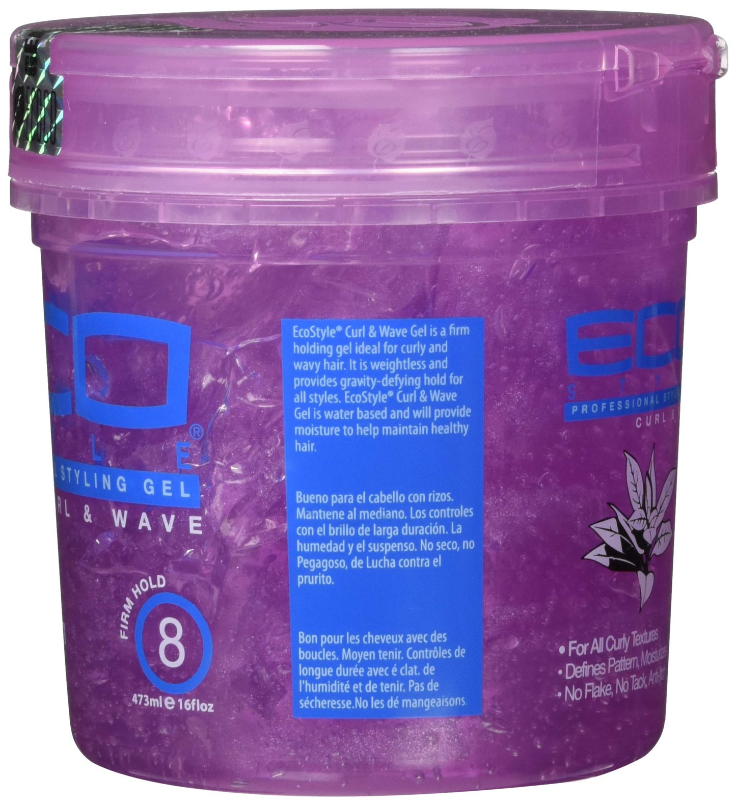Eco Style Gel, Pink, 16 oz