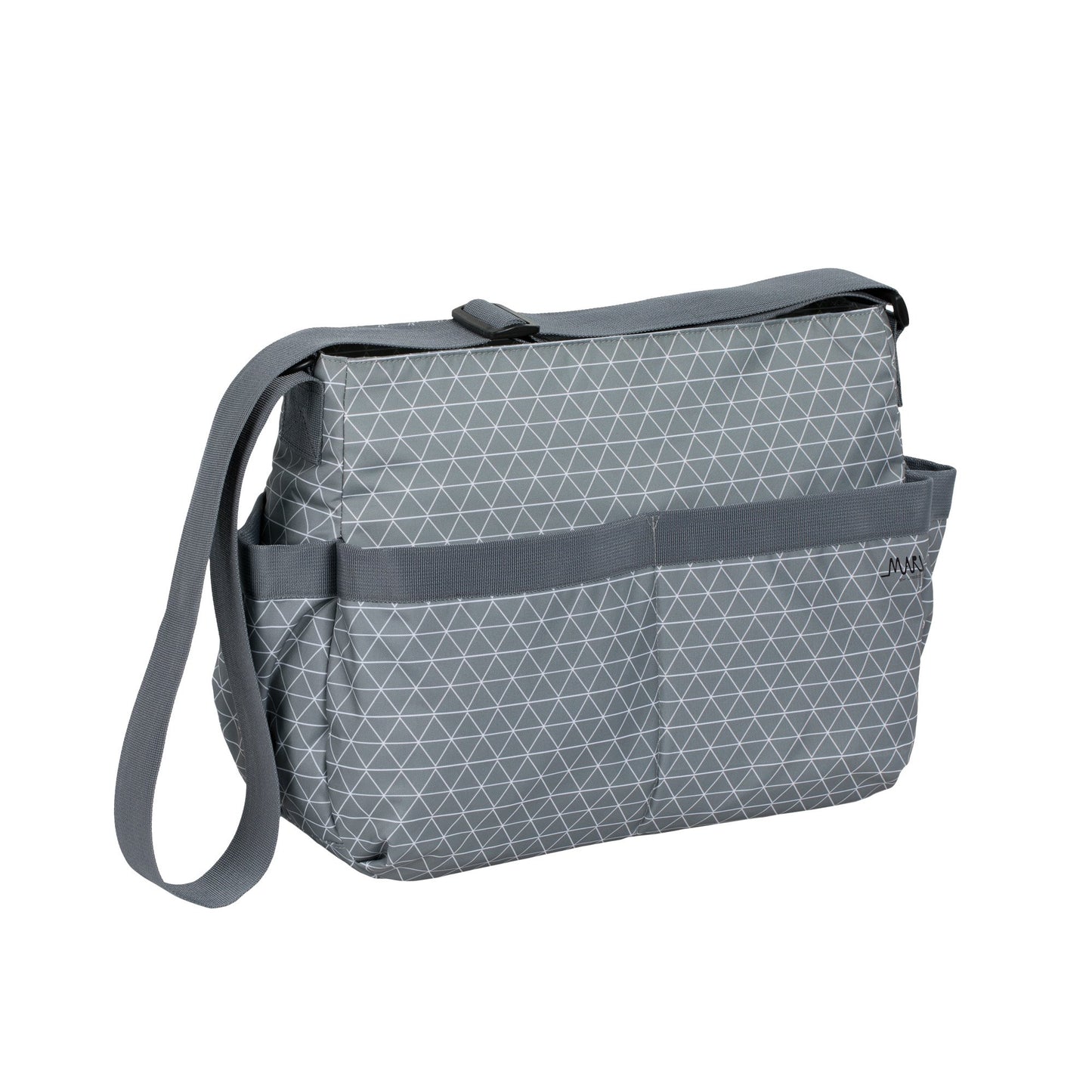Lassig Marv - Bolso bandolera para mujer, Azulejos grises
