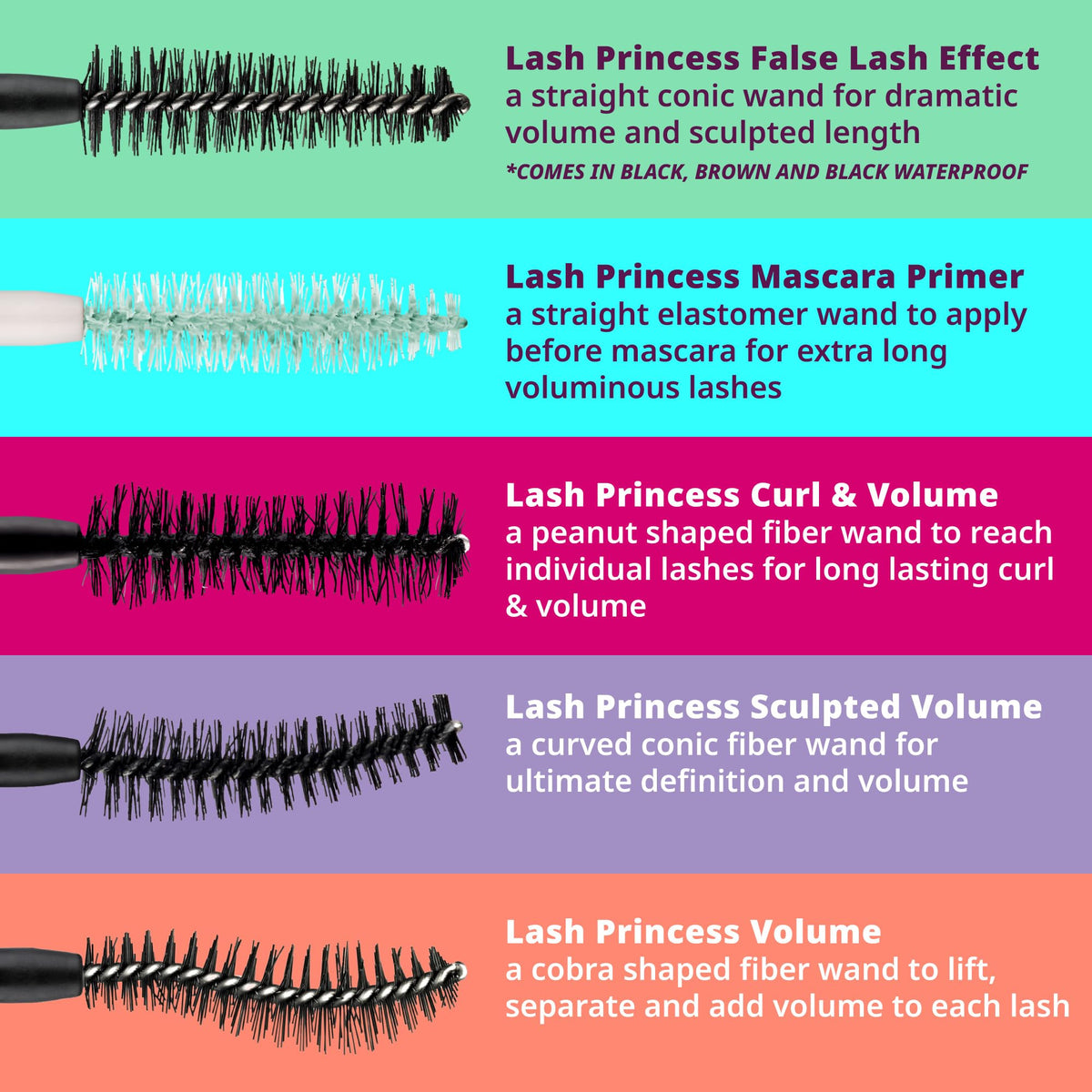 Essence - Máscara de pestañas Lash Princess Sculpted Volume, 12 ml