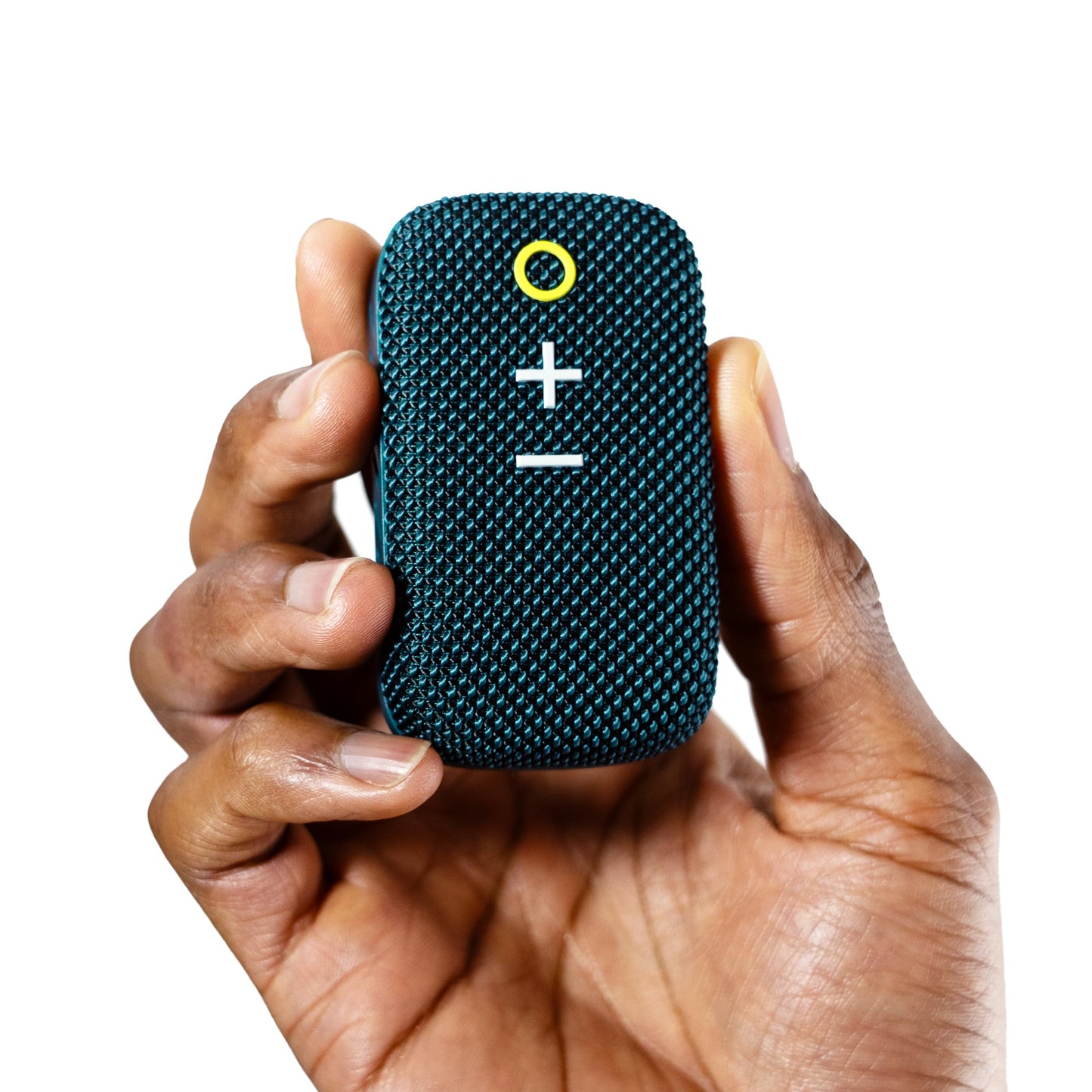 MEE Audio GoSPKR - Altavoz Bluetooth pequeño con Clip portátil con Resistencia al Agua IPX5, Altavoz Integrado con micrófono para Llamadas Manos Libres, diseño Compacto, Puede conectar estéreo de