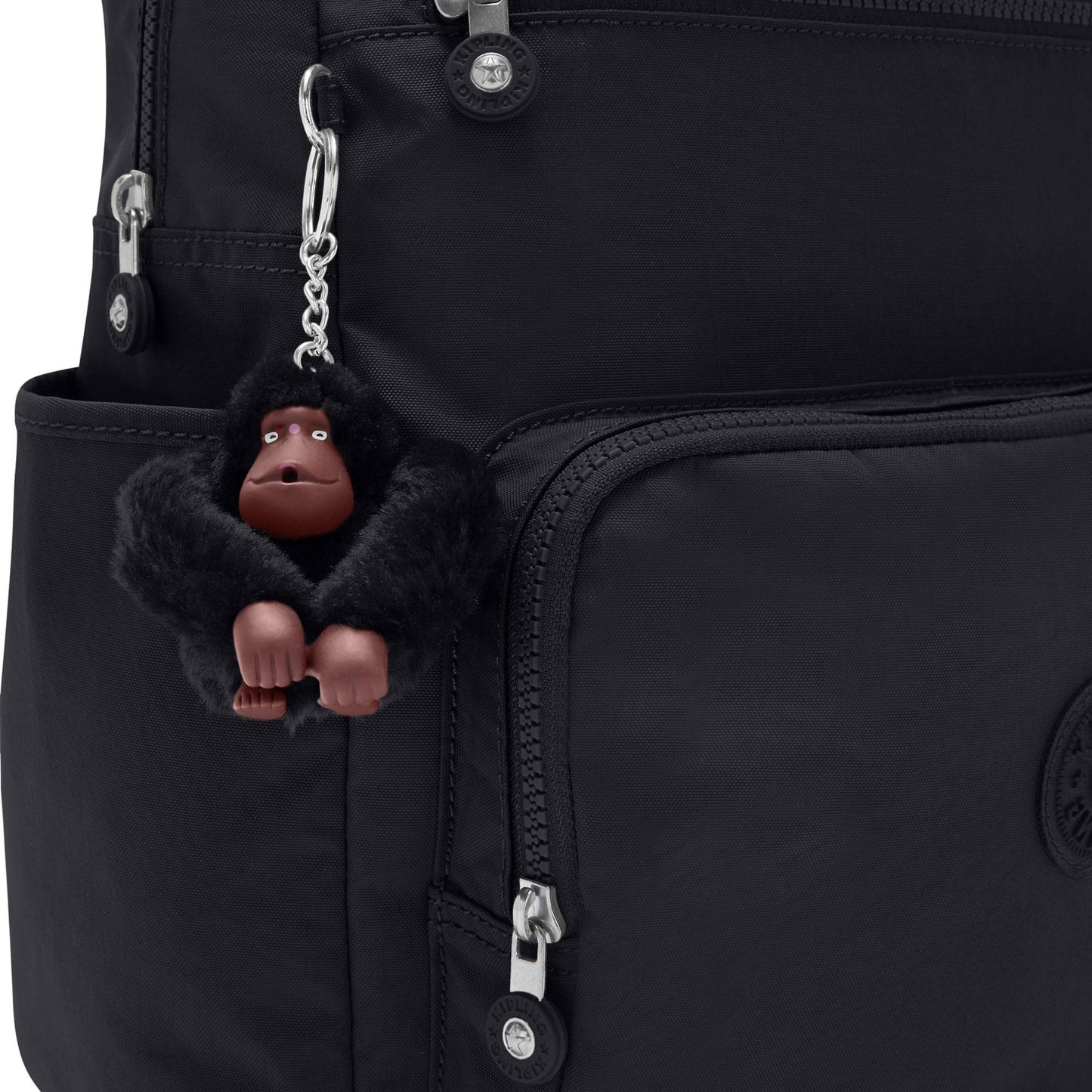 Kipling So - Mochila para pañales para bebé, color negro