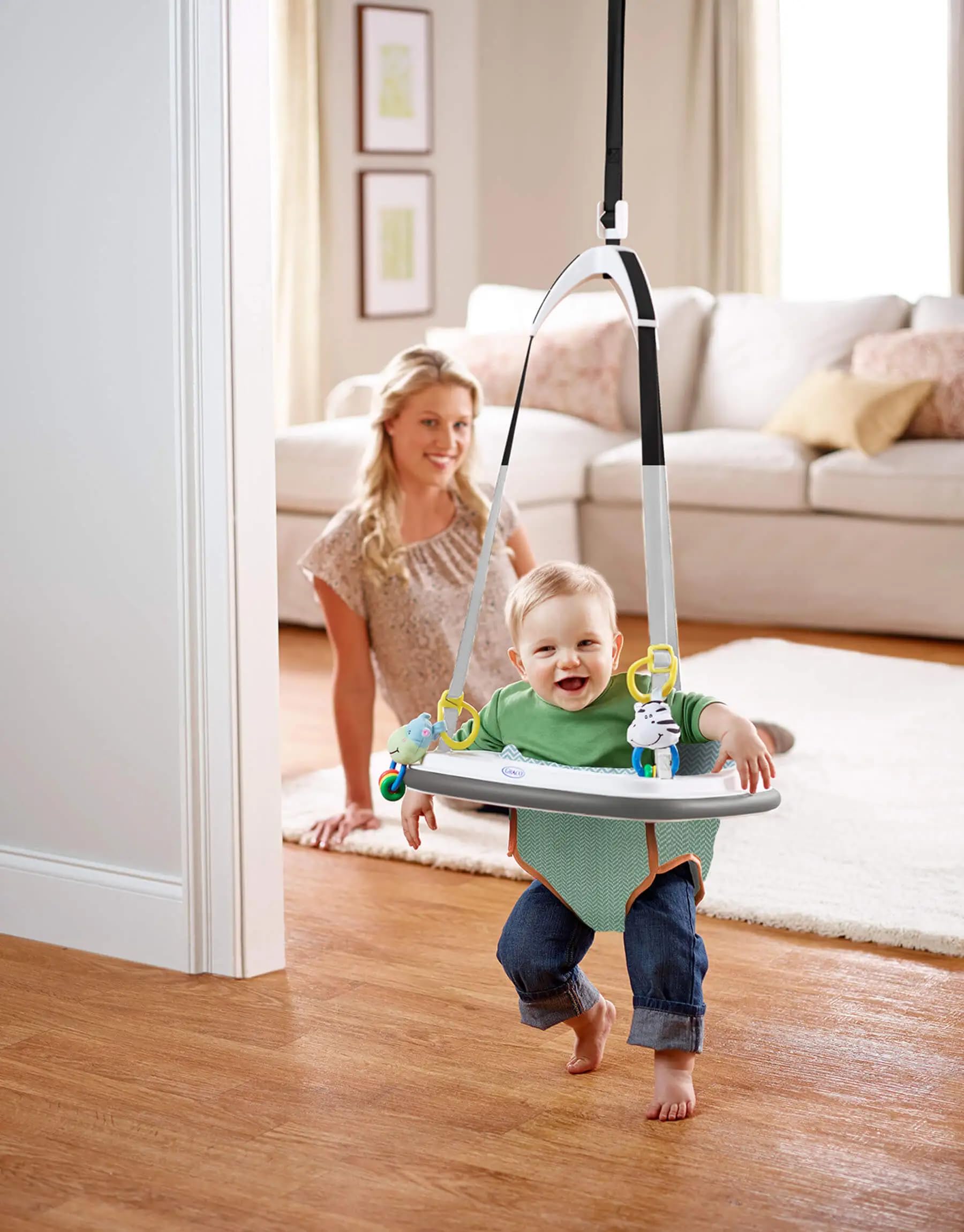 Graco Jumper, Brincador N, Blanco (caravan), 2.5-11 Kg
