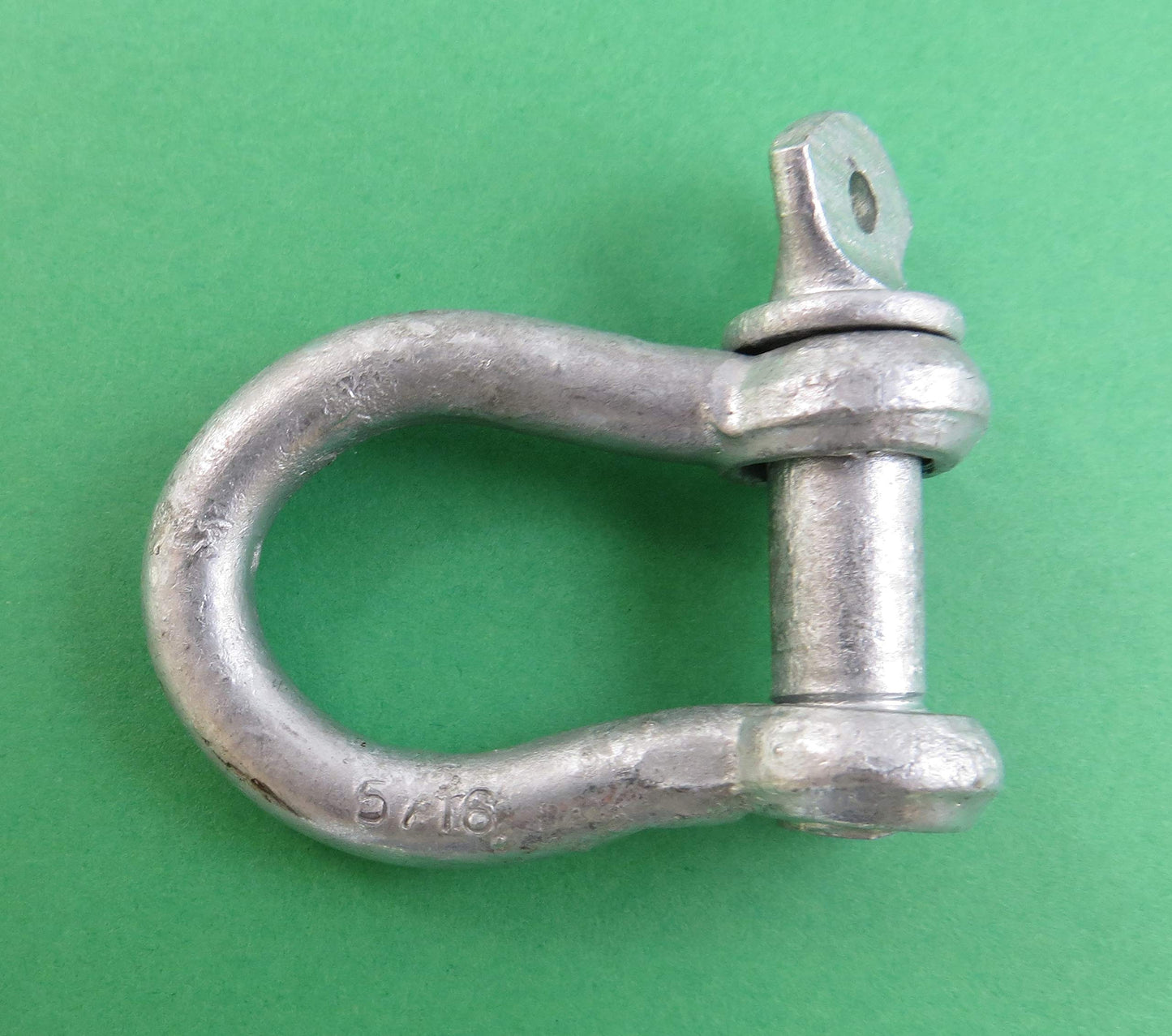 Molinete galvanizado US 1/4" x 4' ISO G4 Cadena de anclaje HDG con grilletes galvanizados