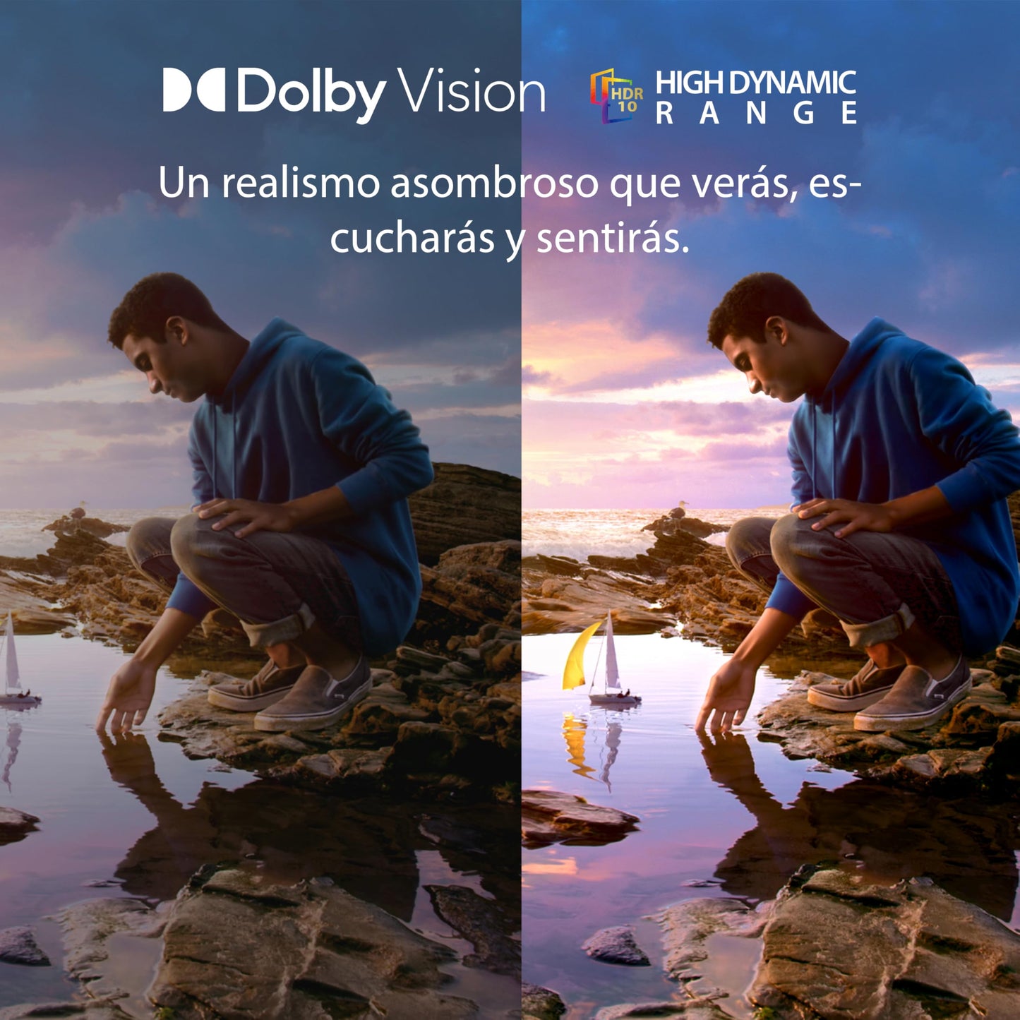 Televisor Toshiba 65 Pulgadas Smart Fire TV UHD 4K Control por Voz Alexa Escalador 4K IA Dolby Vision Atmos Modo Juego TV en Vivo sin Cable