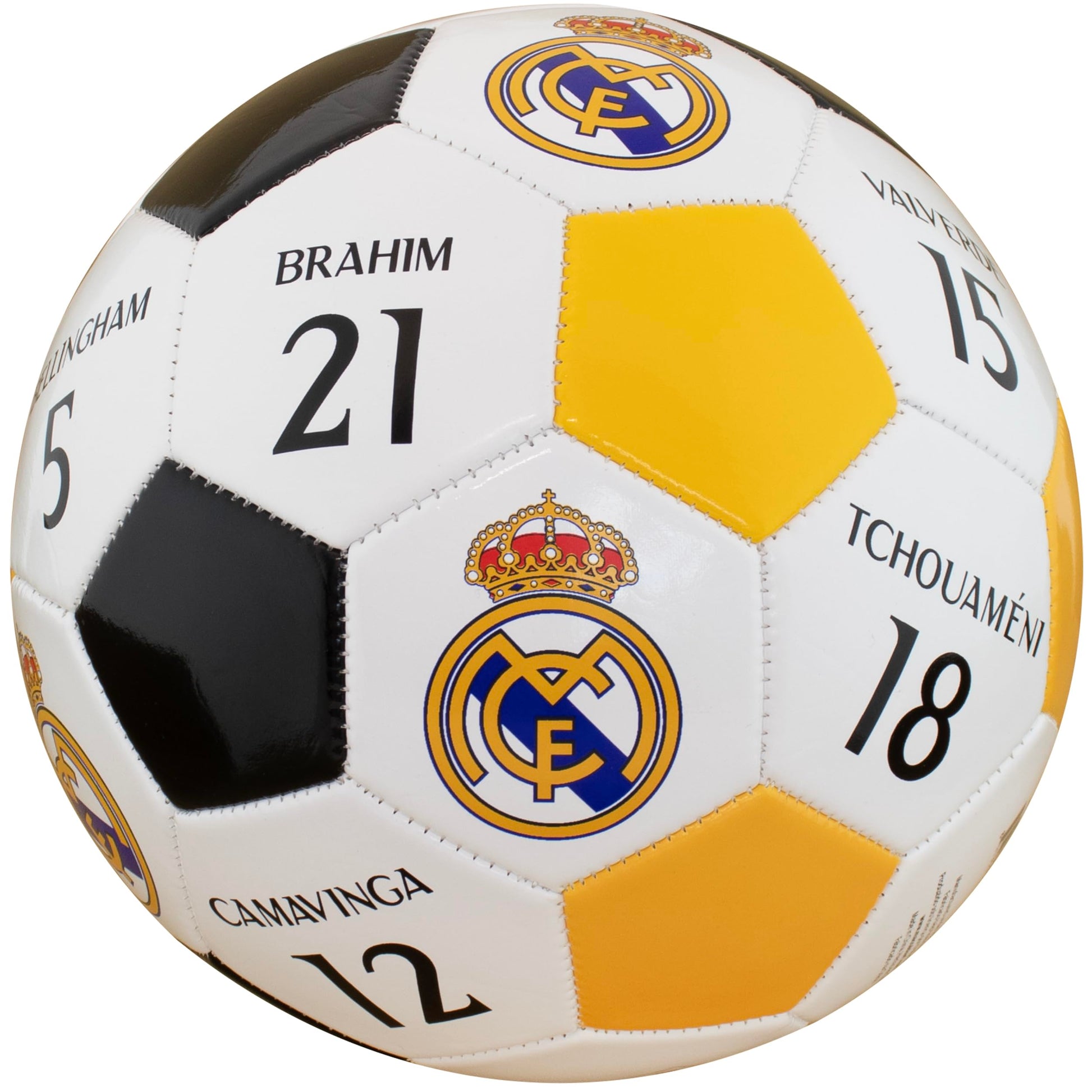 Balón de Fútbol Maccabi Art Blanco Oficial del Real Madrid