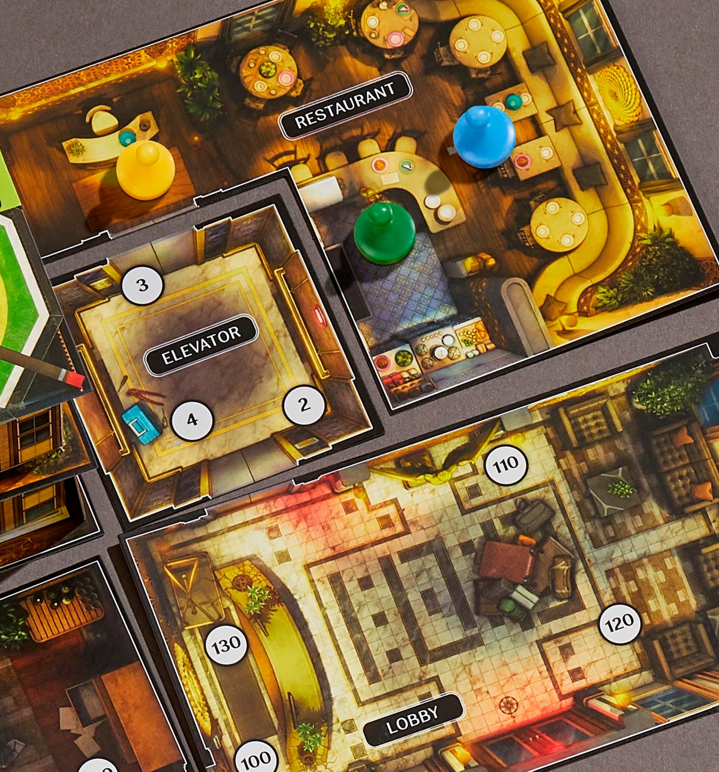 Hasbro Gaming Clue Escape: The Midnight Hotel Juego de Mesa, Clue Escape Room Game, 1 Vez Resolver Misterio, Juegos Familiares para Mayores de 10 años, 1 a 6 Jugadores, 90 Minutos Promedio.