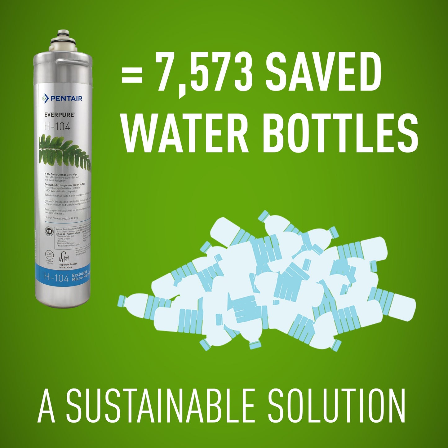 Cartucho de Repuesto para Filtro de Agua Everpure H-104