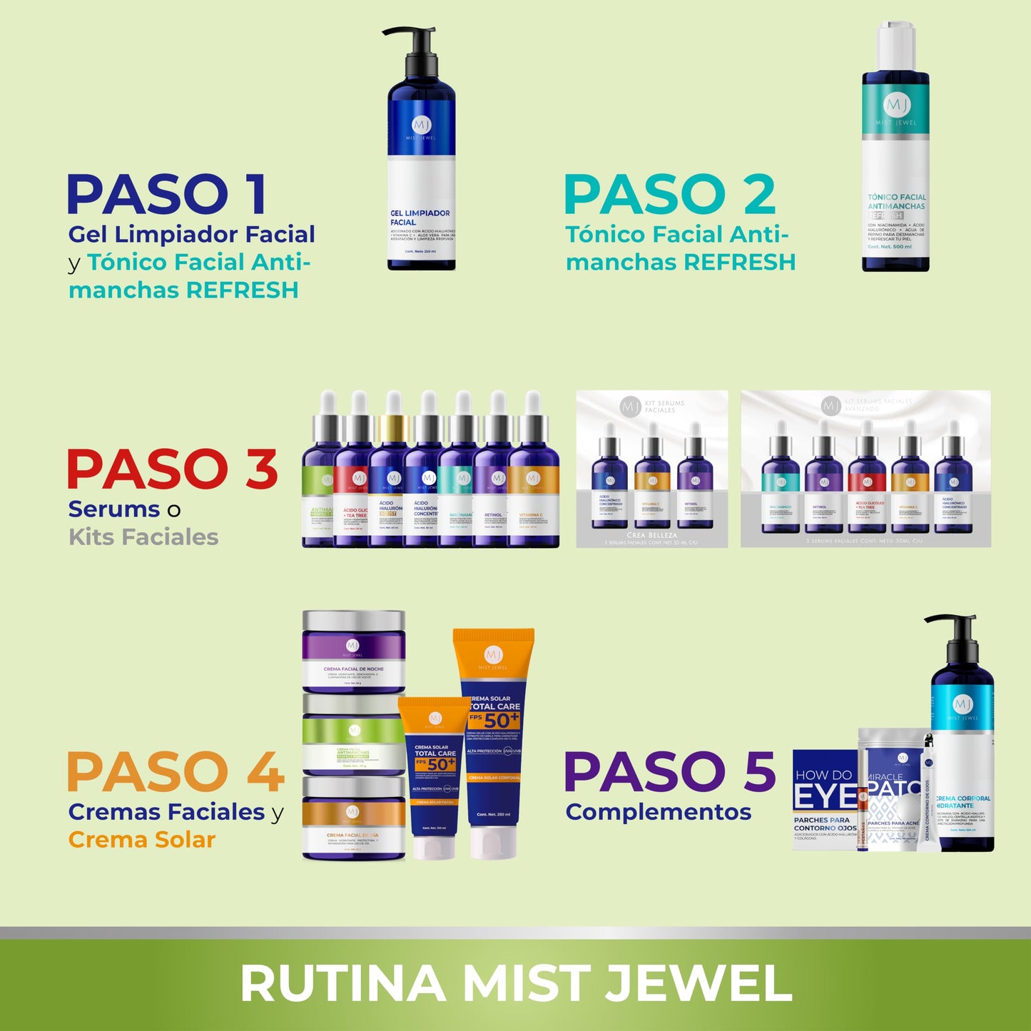 MIST JEWEL | Crema reductora de pigmentacion aclaradora para manchas faciales en la piel, antimanchas adicionado con ácido Glicólico y Salicílico para unificar el tono y reducir hiperpigmentación 50g