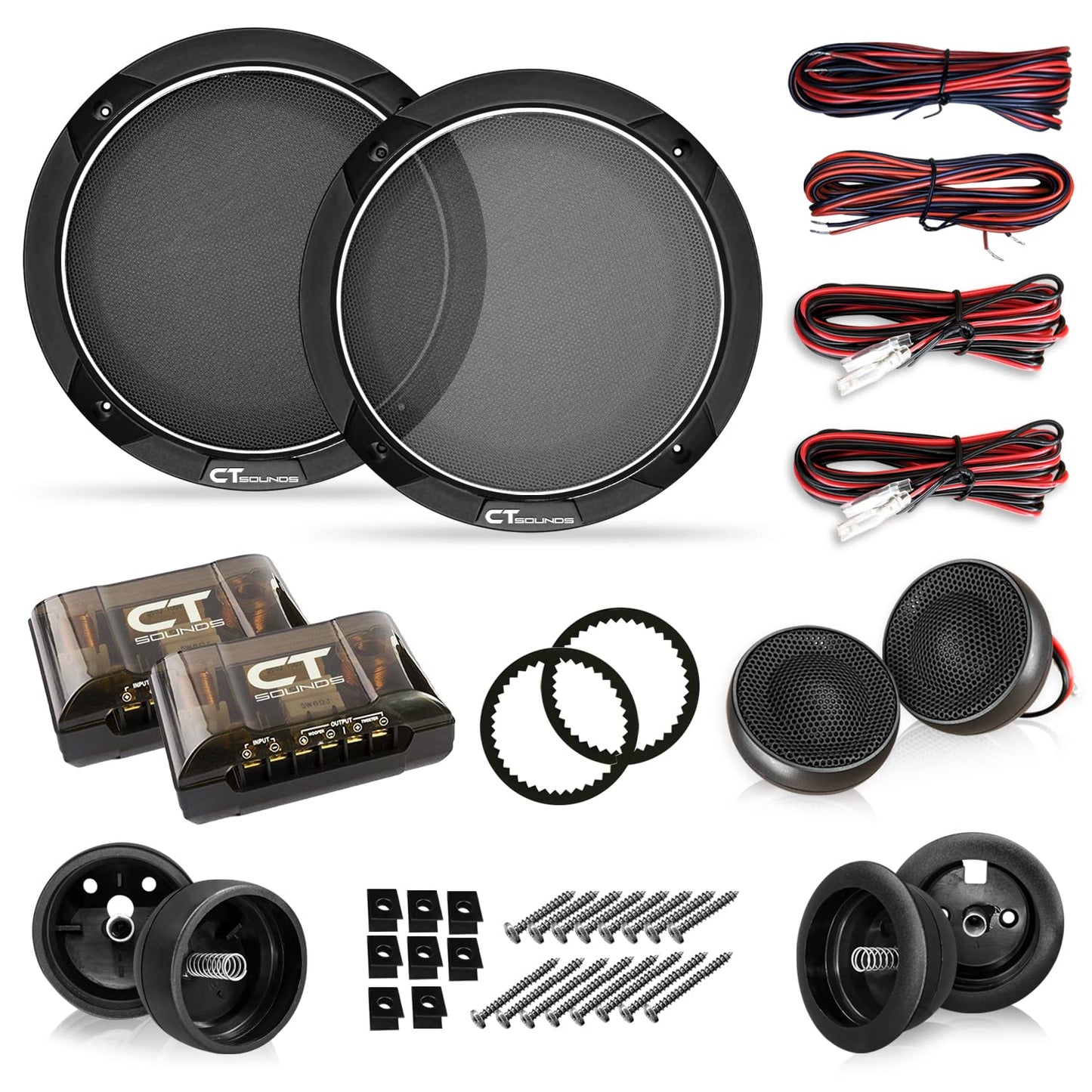 CT Sounds Meso 6.5 Inch Component Speaker Set