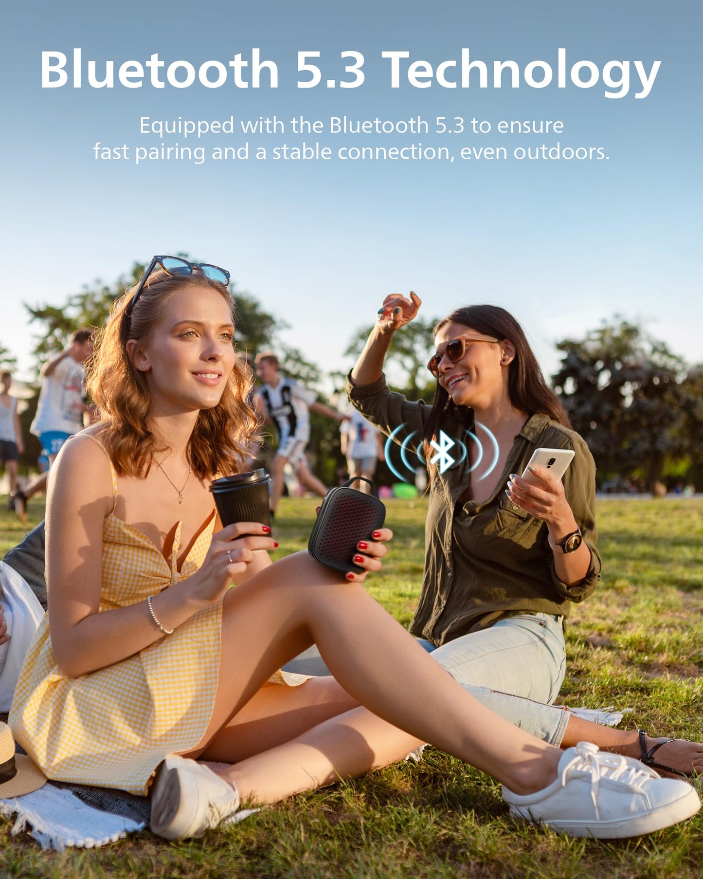 Bocina Philips Wireless portátil Speaker hasta 12 Horas de Tiempo de reproducción