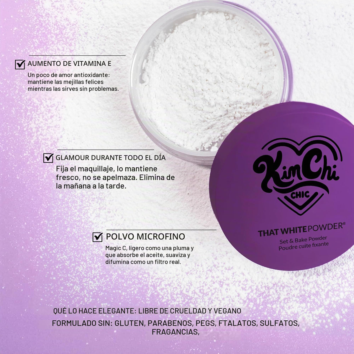 Kimchi Chic, Polvo Fijador Puff Puff Pass That White Powder