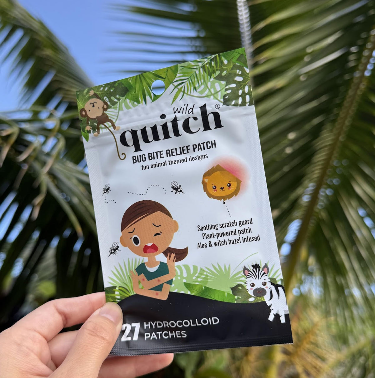 Parches Safari Quitch Beige Alivio de Picaduras para Niños y Bebés