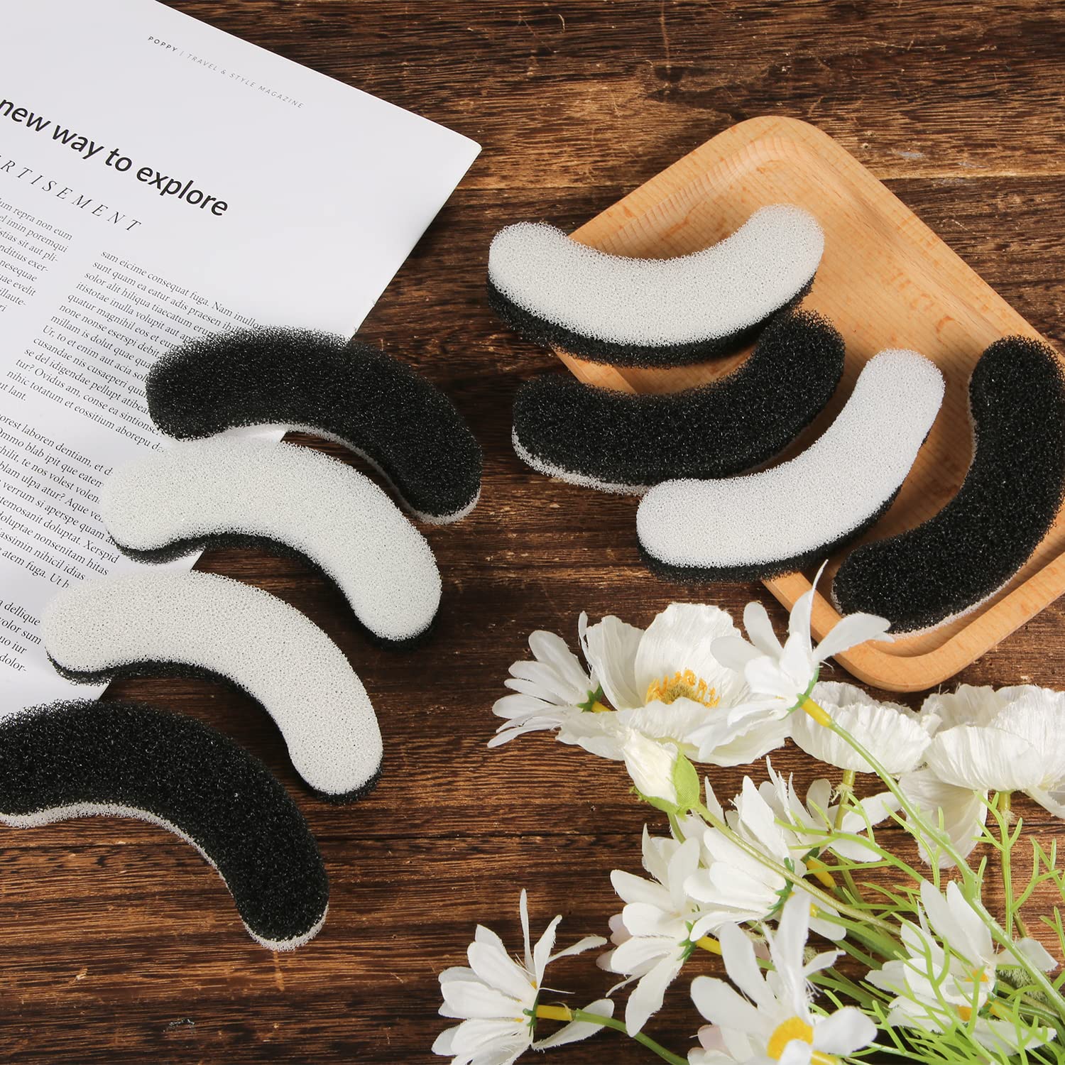 Filtros de Fuente para Mascotas 12 Piezas para Fuente de Agua Transparente