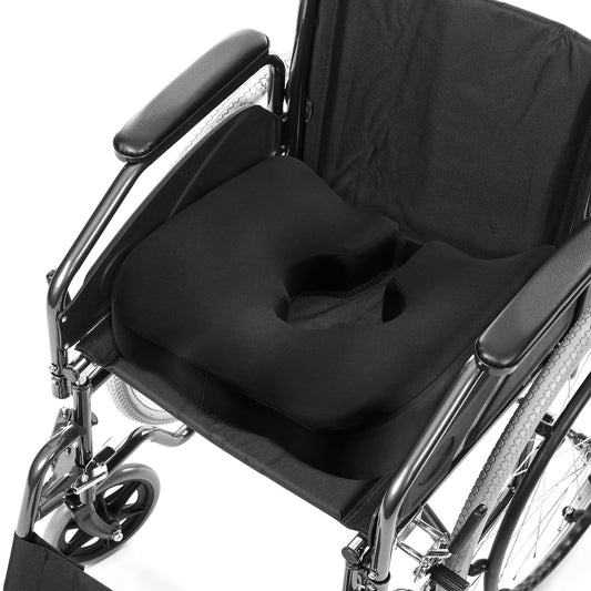 Almohada Cojín de Silla de Ruedas Mejorada para Alivio de Dolor de Coxis, Hemorroides y Úlceras por Presión