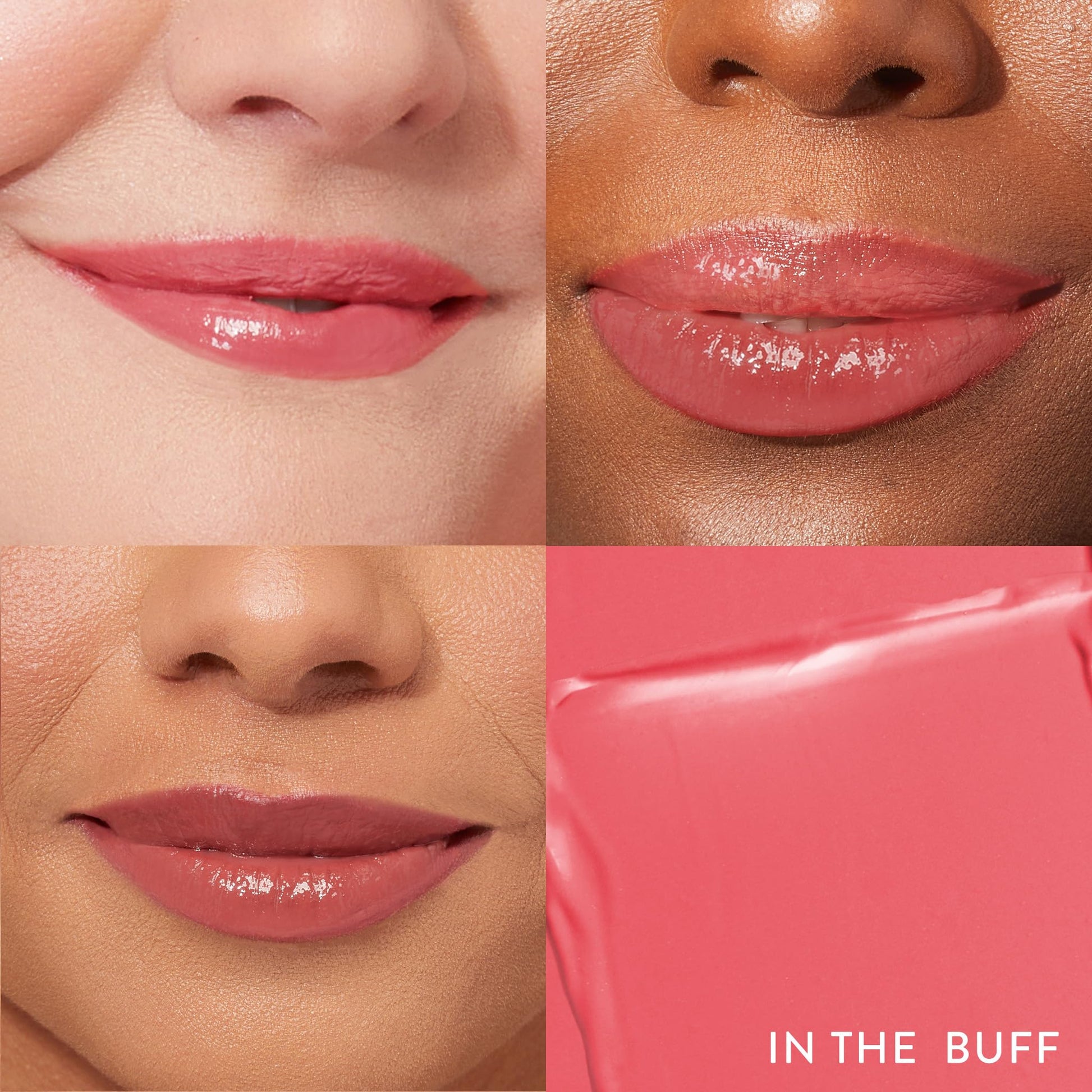LAURA GELLER NEW YORK Bálsamo labial hidratante tintado Jelly Balm - In the Buff - Vitamina E hidratante - Acabado semibrillante