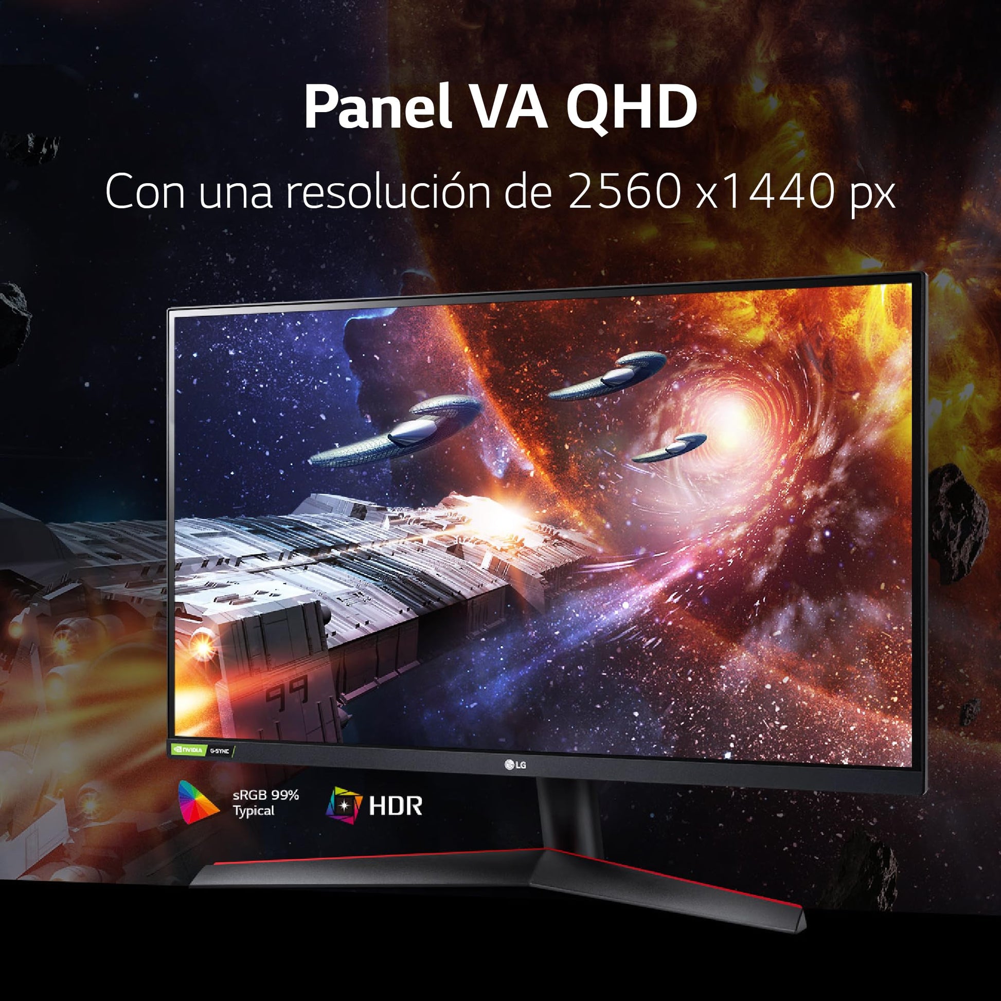 LG UltraGear 32GN600-B - Monitor LED QHD (80 cm)