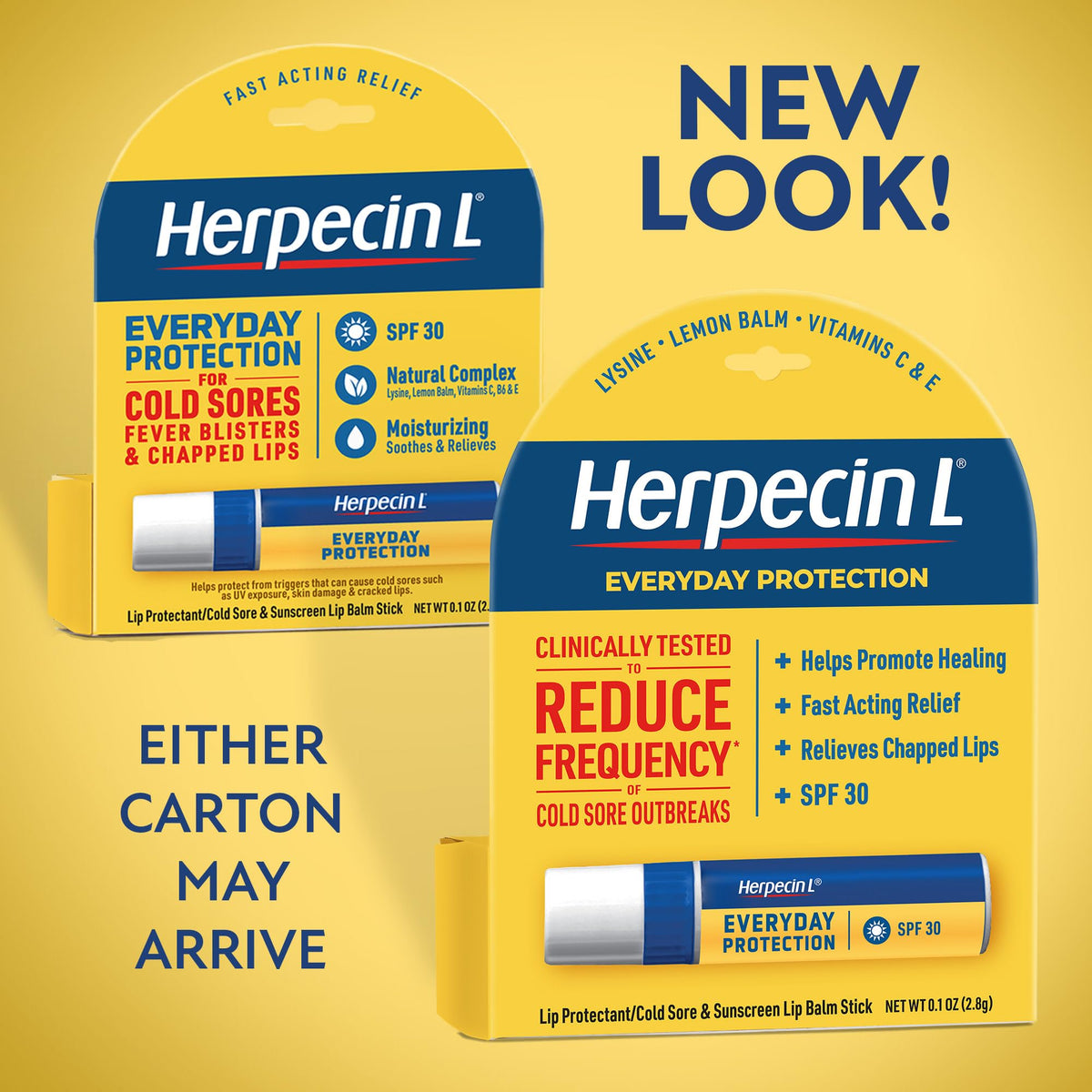Herpecin-L Lip Protectant/cold Sore & Sunscreen Lip Balm Twin Pack