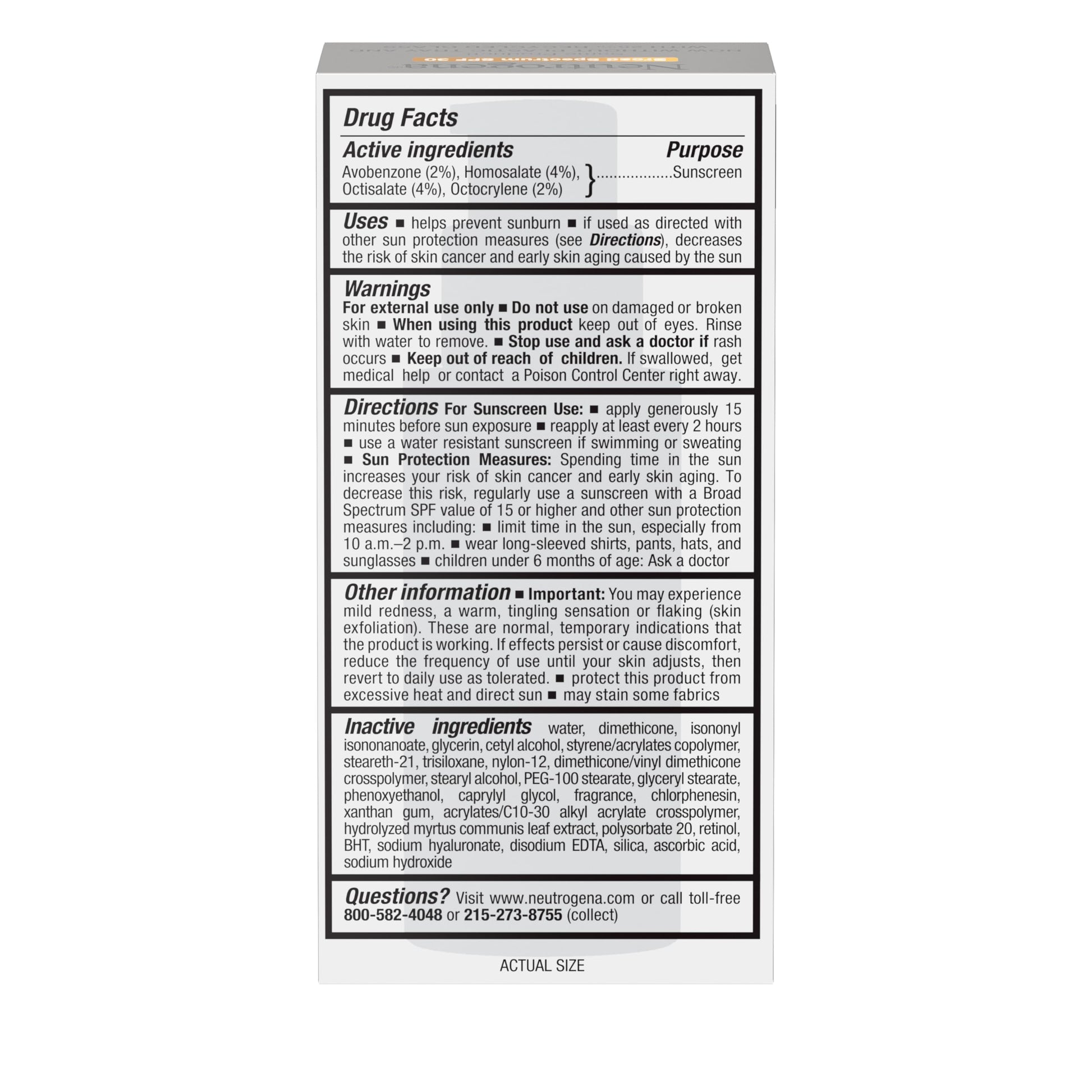 Crema Antienvejecimiento Neutrogena Rapid Wrinkle Repair SPF 30 30 ml