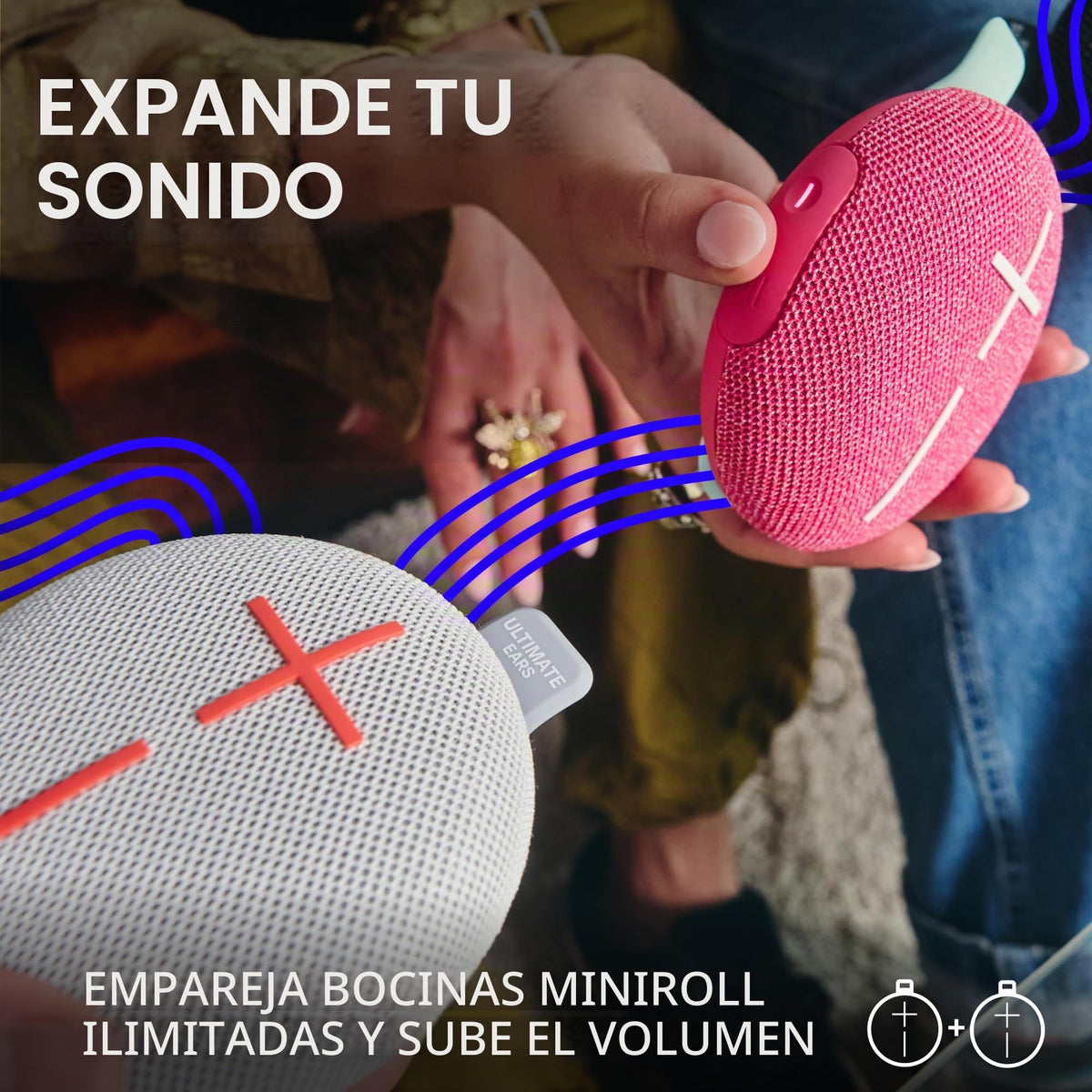Altavoz Bluetooth Ultraportátil Ultimate Ears Gris Impermeable IP67