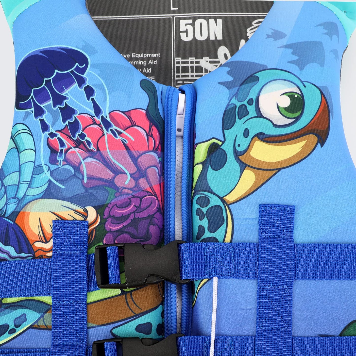 Chaleco de Natación PAETAE Neopreno Niños 1 a 9 Años