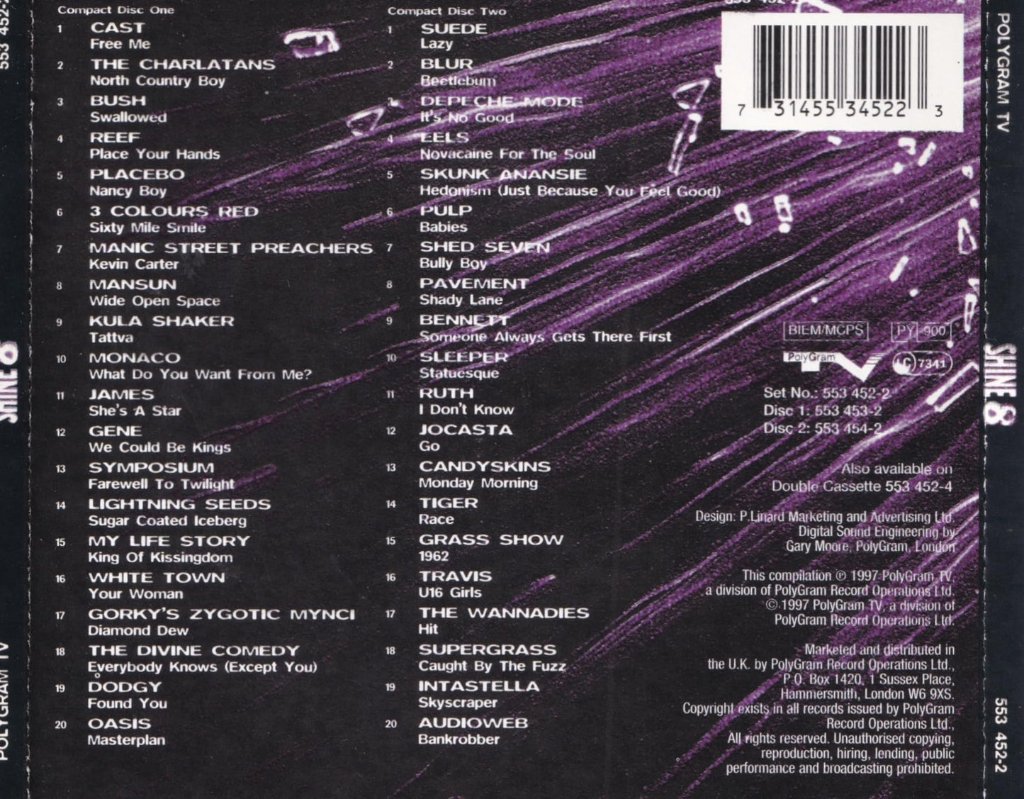 Shine 8 - Various 2CD