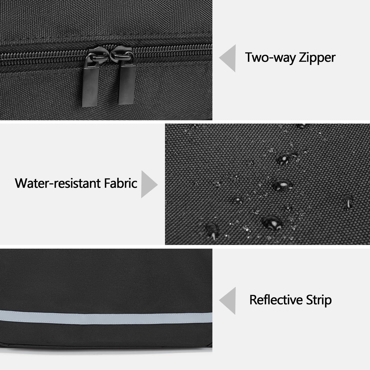 GRAOSO - Bolsa de transporte para bebé, compatible con Baby Bjorn Bouncer Balance Soft and Bouncer Bliss, bolsa de viaje con doble cierre con hombrera, color negro