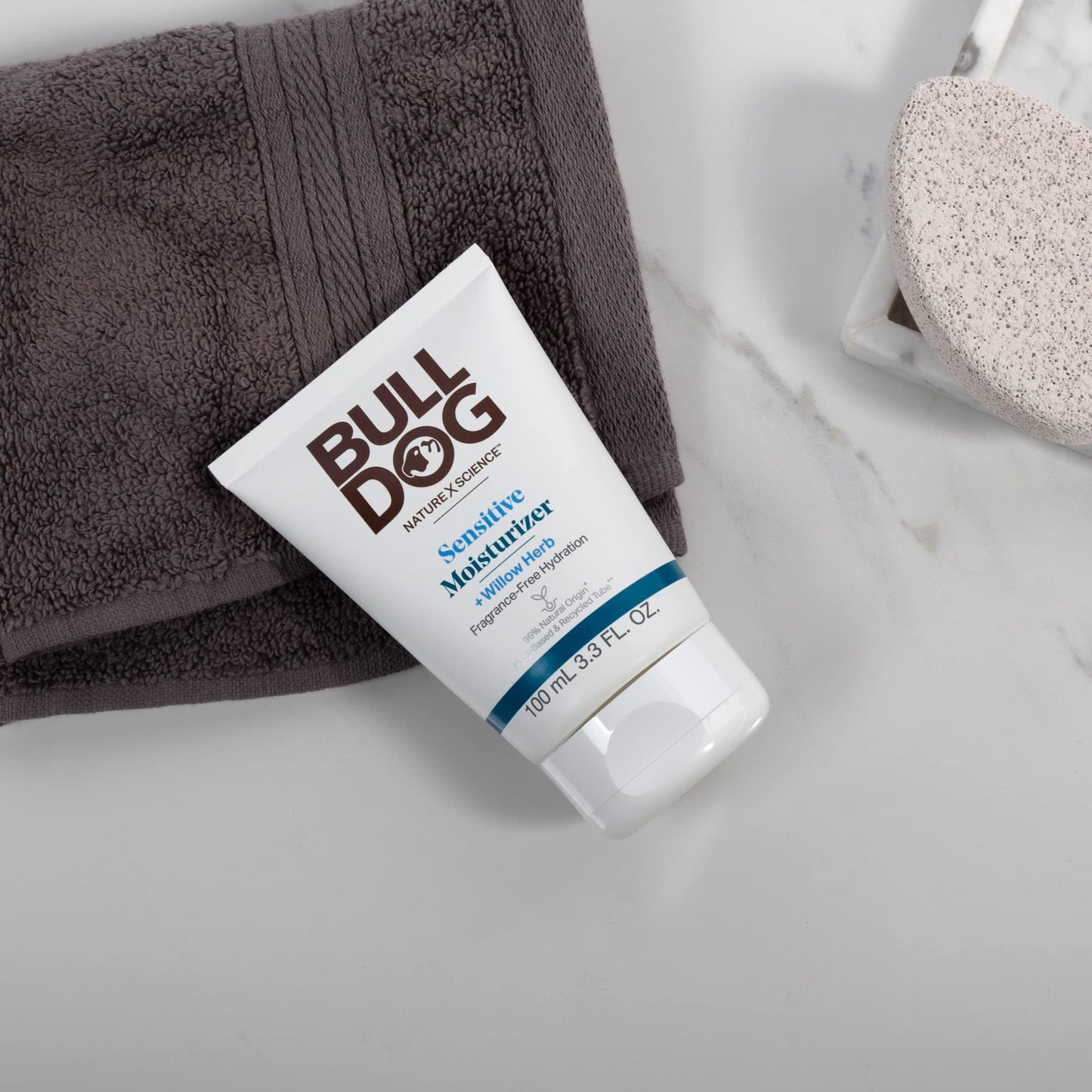 Bulldog Mens Skincare and Grooming Sensitve Moisturizer, 3.3 Ounce