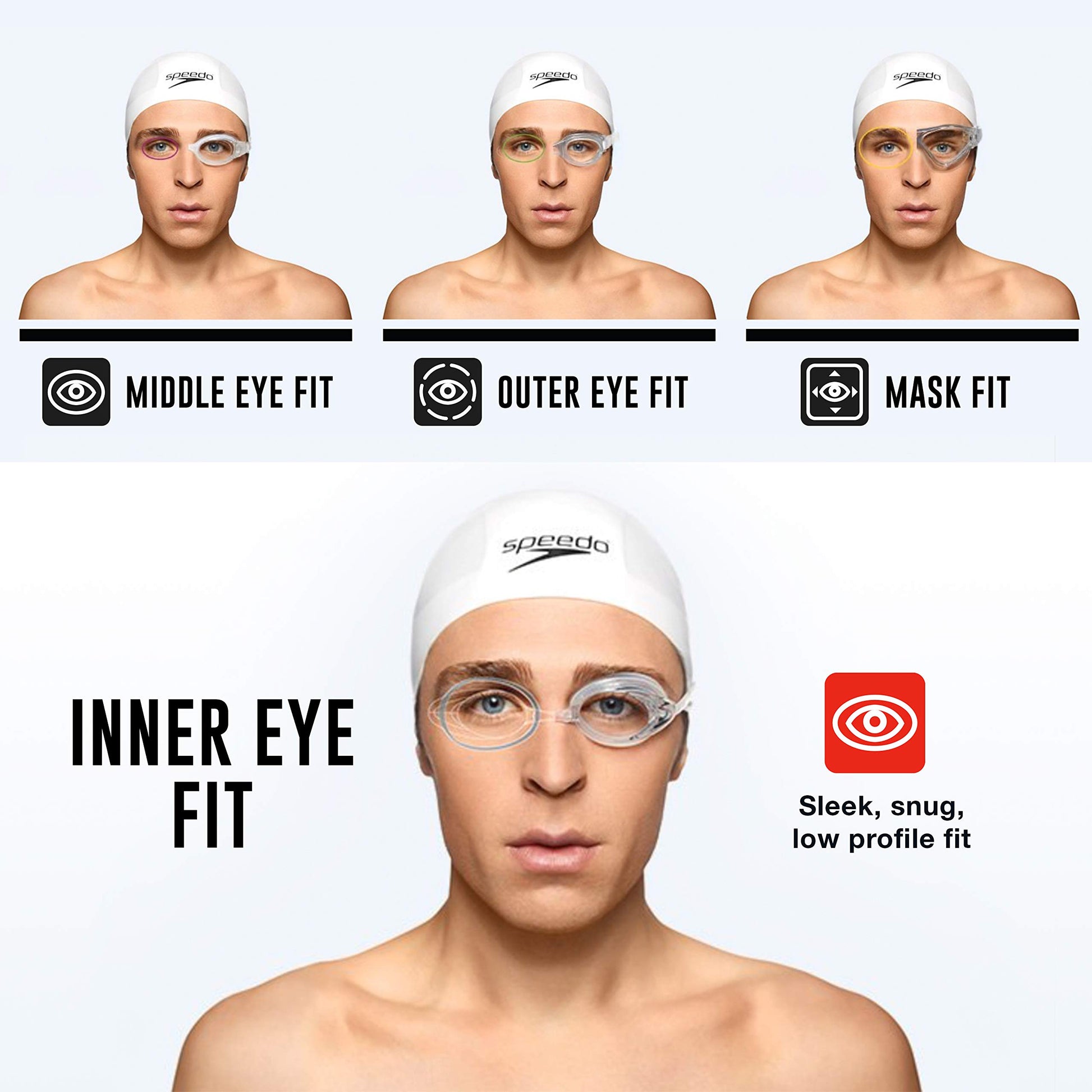 Anteojos de Natación Speedo Espejo Vanquisher 2.0 para Adultos Unisex