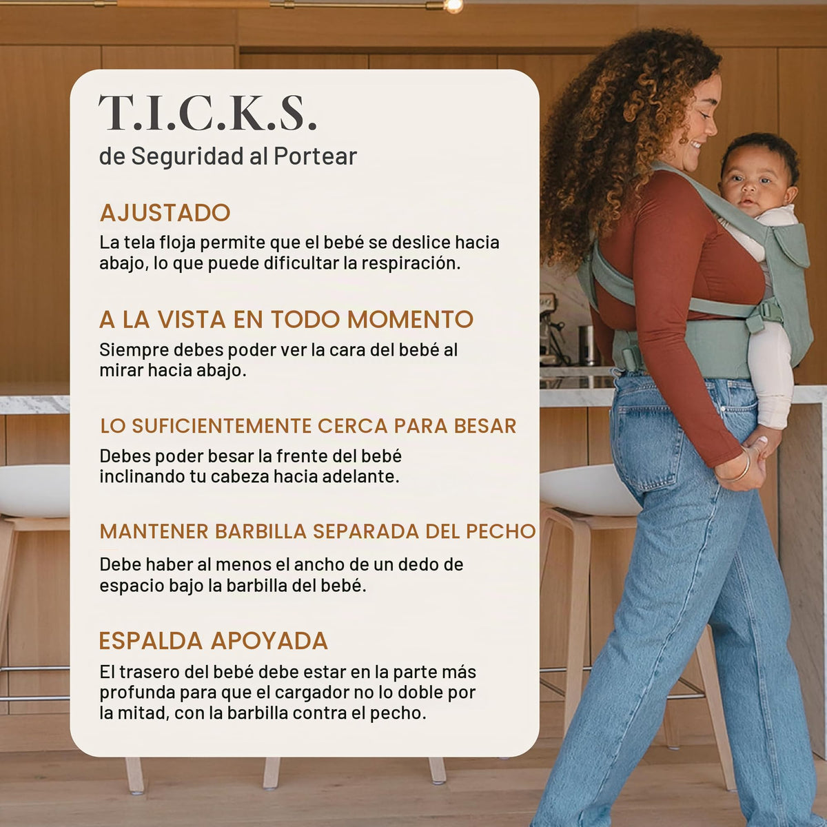WildBird - Transportador aéreo - 7 a 45 libras - para mamás, papás y cuidadores - 100% fibras de lino europeas naturales - Versátil y ajustable - Tamaño pequeño - Tela cuervo