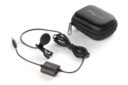 IK Multimedia IP-IRIG-MICLAV-IN Vocal Condenser Microphone