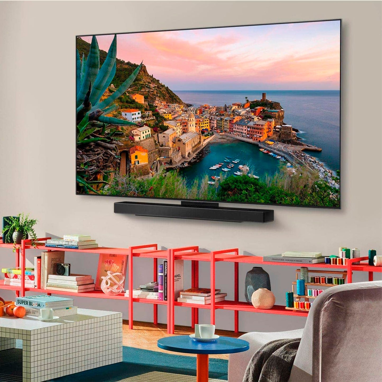 LG Pantalla 83 Pulgadas OLED EVO AI C5 4K Smart TV webOS 2025 OLED83C5PSA|Sistema Operativo webOS | Identificación de Voz AI | 120Hz | Dolby Atmos & Dolby Vision Channels | G-Sync & FreeSync
