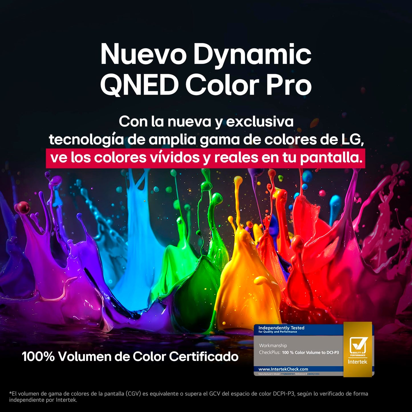 LG Pantalla 85 Pulgadas QNED EVO AI QNED92 4K Smart TV webOS 2025 85QNED92ASA |Sistema Operativo webOS|Identificación de Voz AI |120Hz|Dynamic QNED Color|Dolby Atmos & Dolby Vision Channels