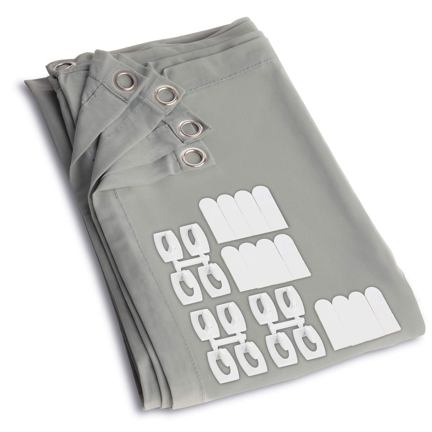 visualización holográfica de proyección trasera con accesorios de montaje para proyectar videos de Halloween (5 pies x 9 pies gris)