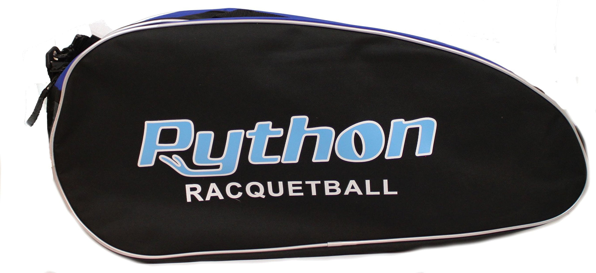 Bolsa de Racquetball Python Deluxe negro azul 3 Raquetas Serie
