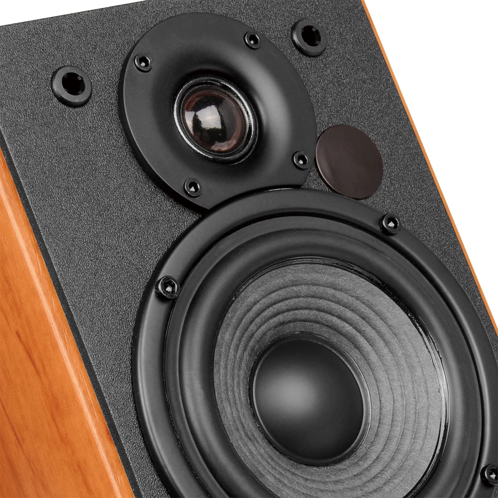 Altavoces de Estantería Edifier Grano de Madera Bluetooth Activos 2.0 42W RMS