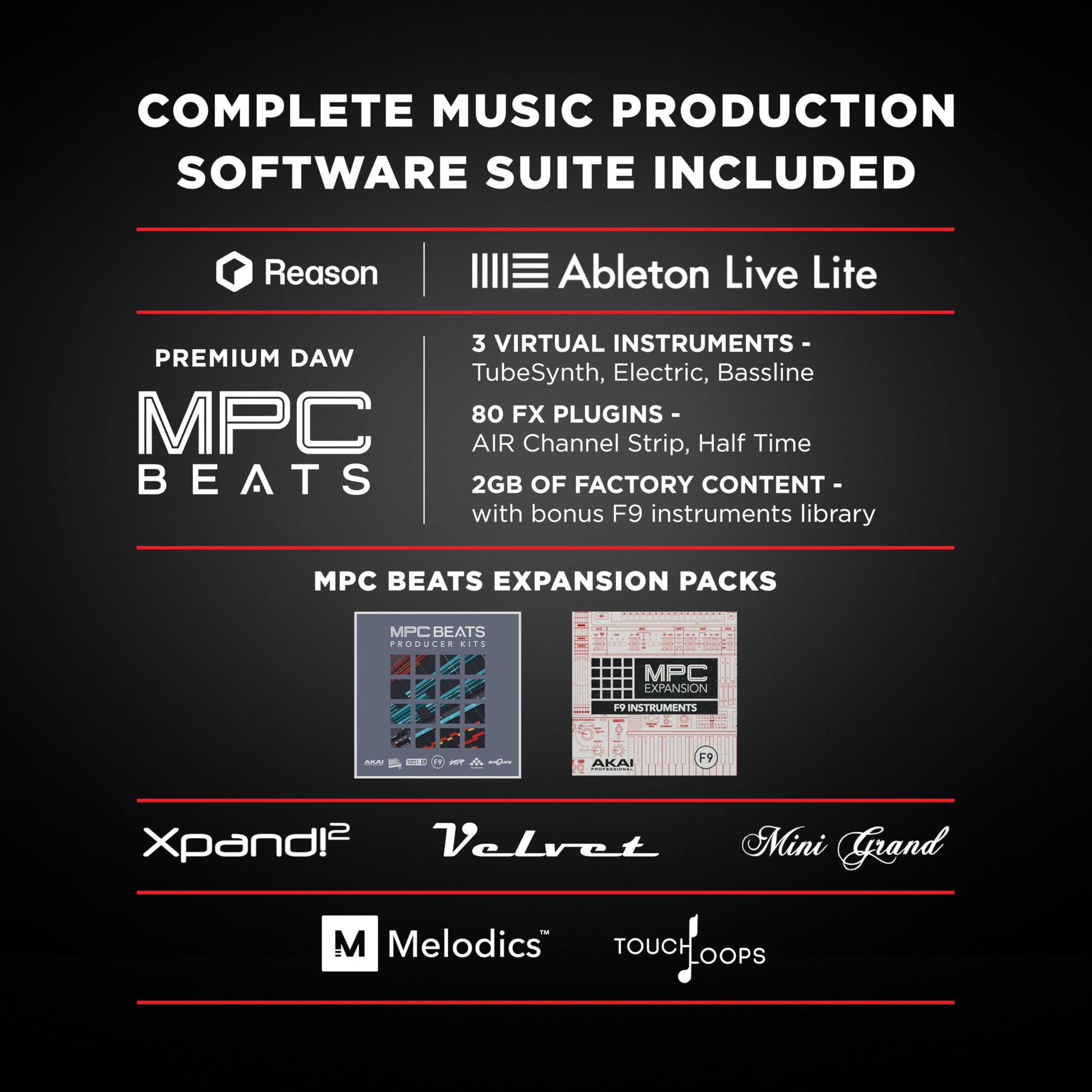 M-Audio Keystation 61 MK3 - Controlador MIDI USB con teclado de 61 teclas, controles asignables, ruedas de pitch/modulación, suite de software