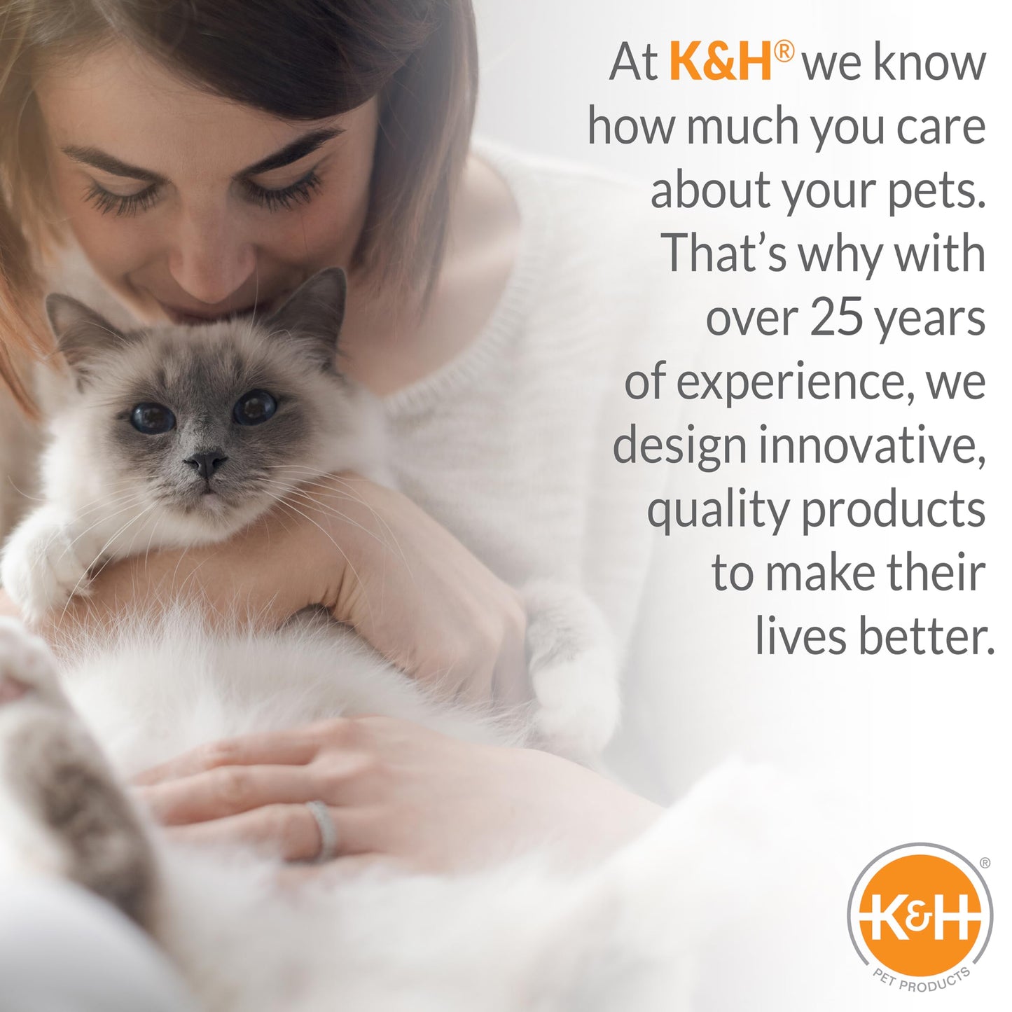 Almohadilla Autocalentable K&H Pet Products Oatmeal Chocolate Small para Mascotas