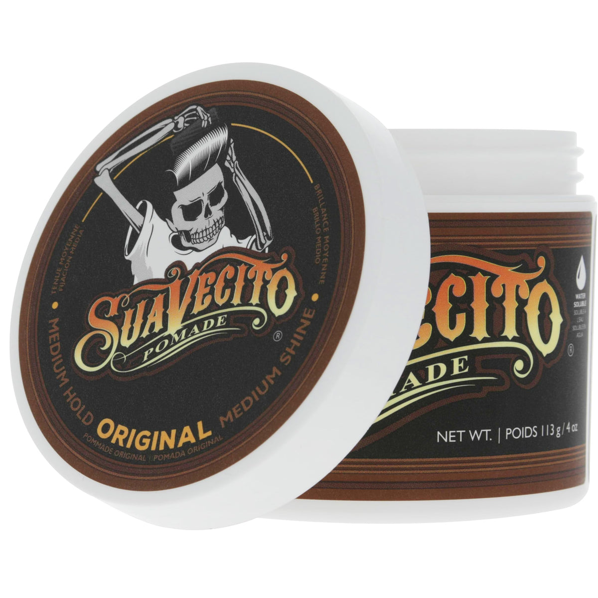 Suavecito Pomade Original Hold, 3 Pack